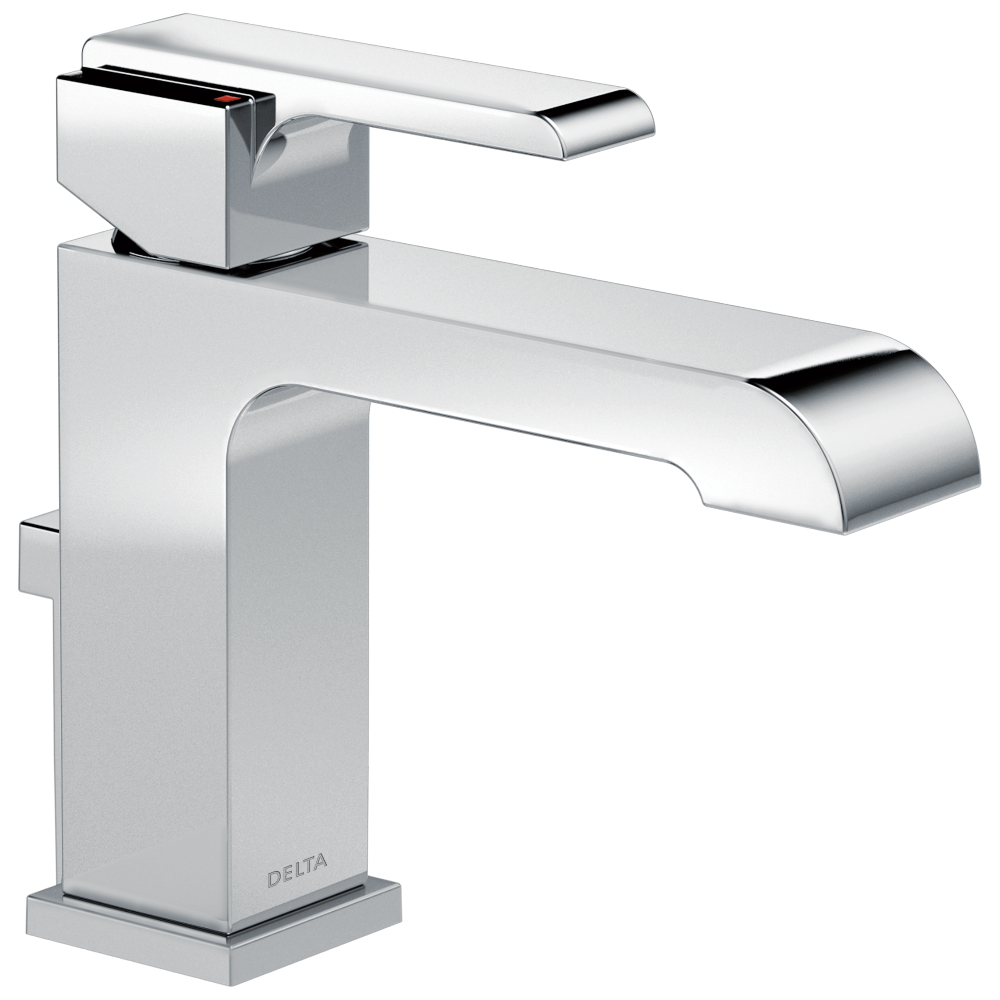 Ara Single Hole Bathroom Faucet with Drain Assembly, Single Handle Bathroom Sink Faucet