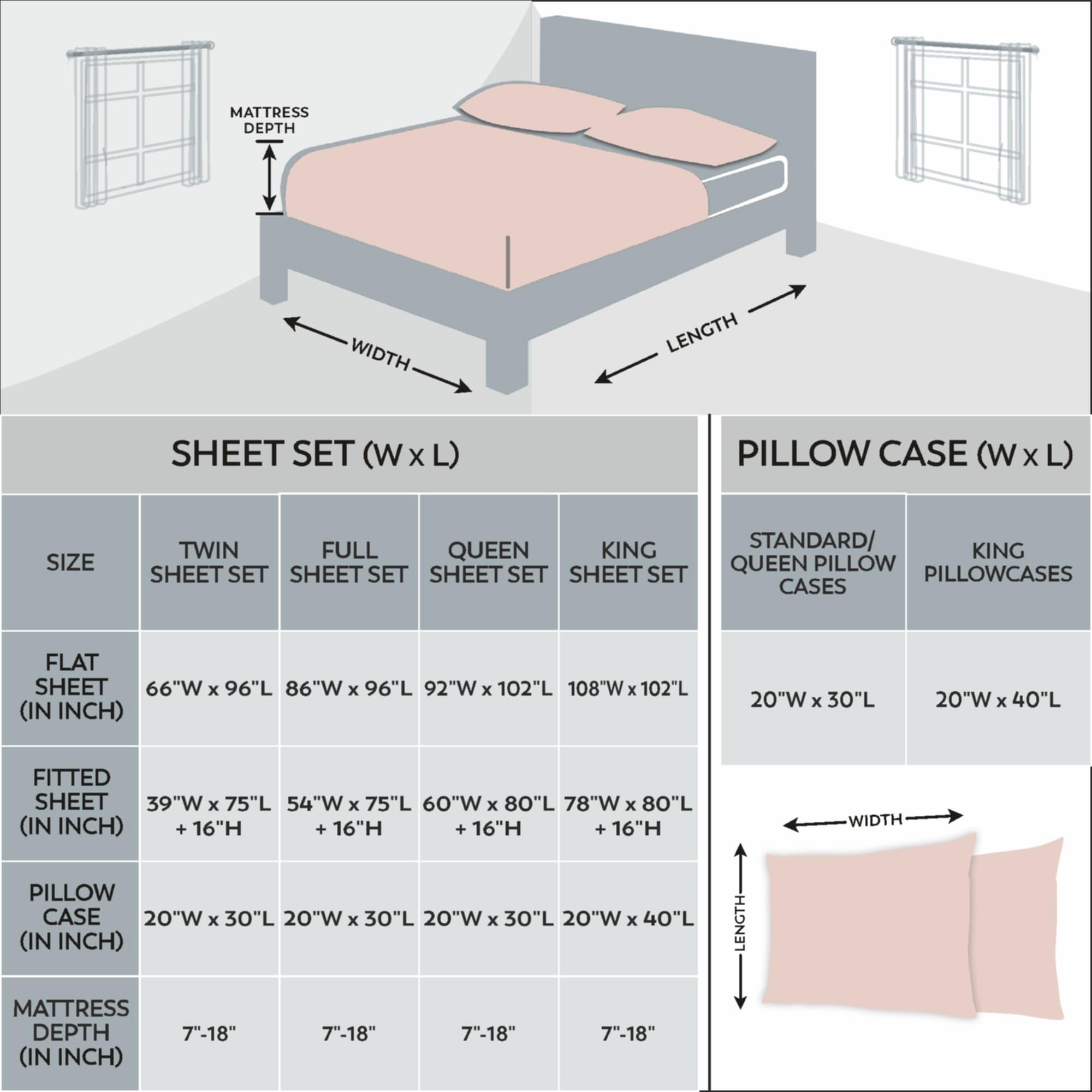 100% Cotton 400TC Cool & Crisp Sheet Set