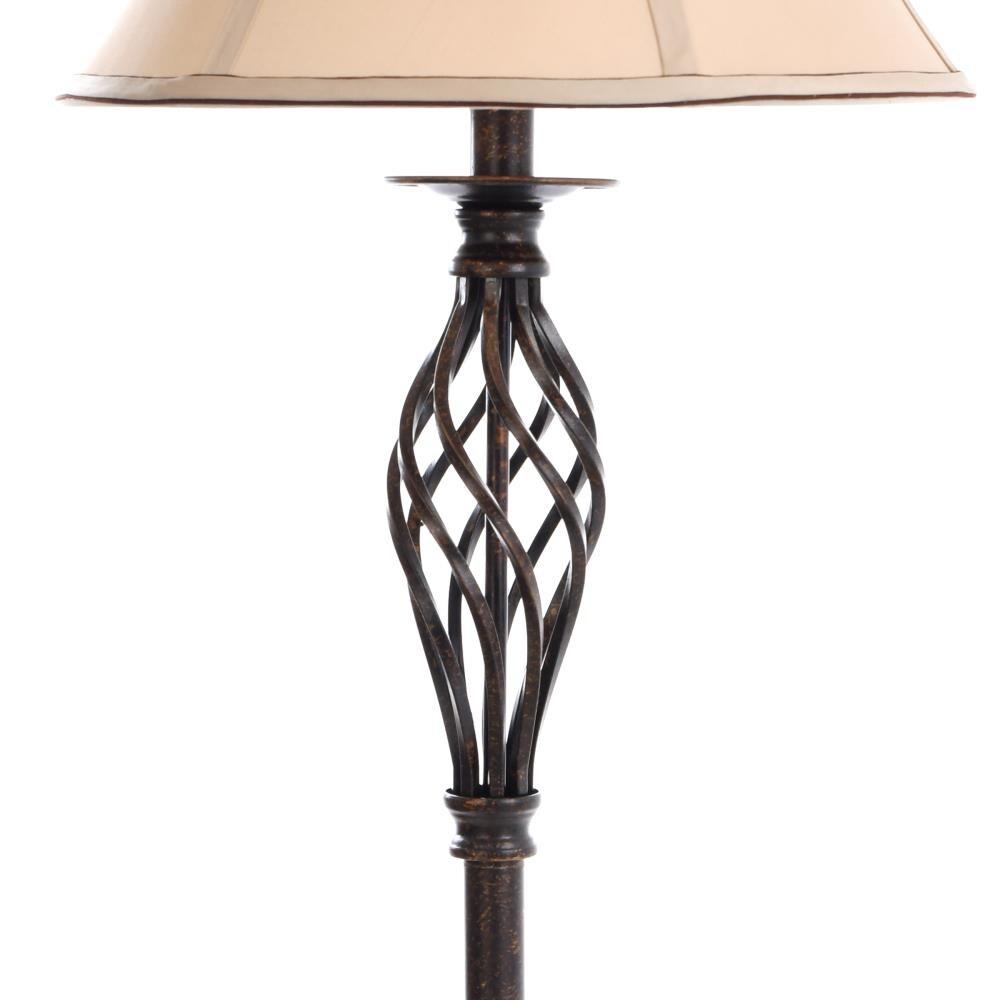 Stylecraft Home Collection - Barclay - 1 Light Table Lamp and Floor Lamp Set (2