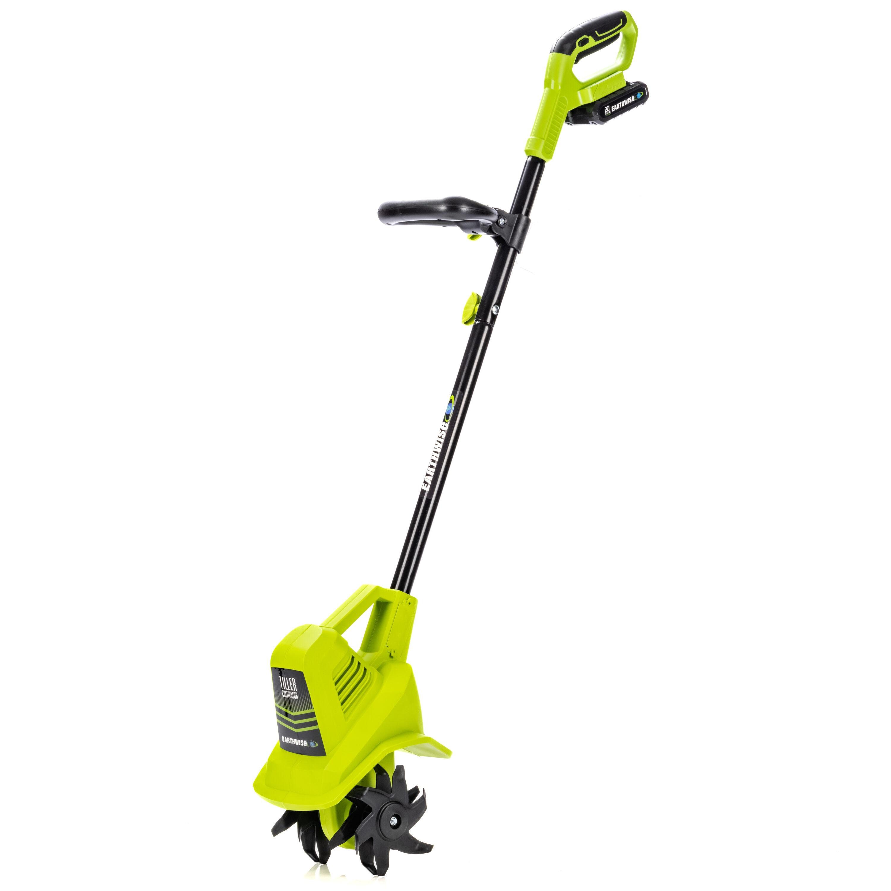 Earthwise 20-Volt 7.5-Inch Cordless Electric Garden Tiller Cultivator