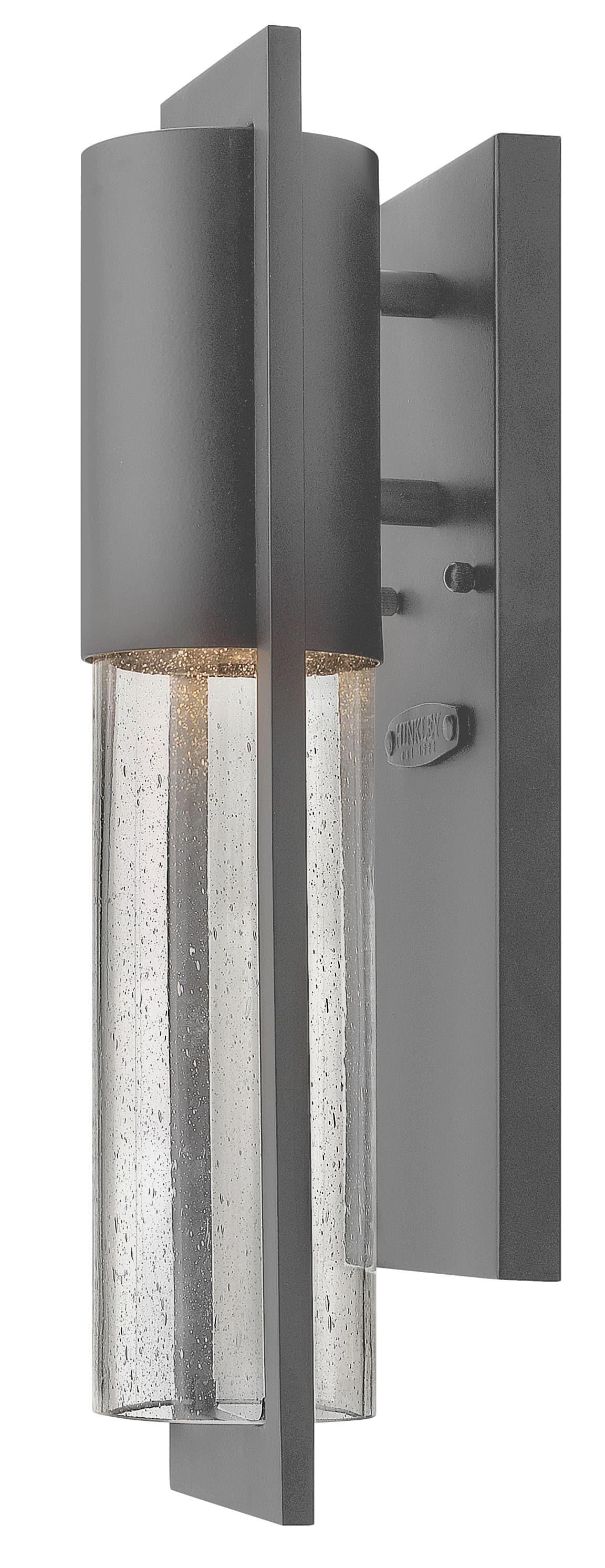 Hinkley Lighting 1326 1-Light 15-1/2" Tall Dark Sky Outdoor Wall Sconce from the Shelter Collection