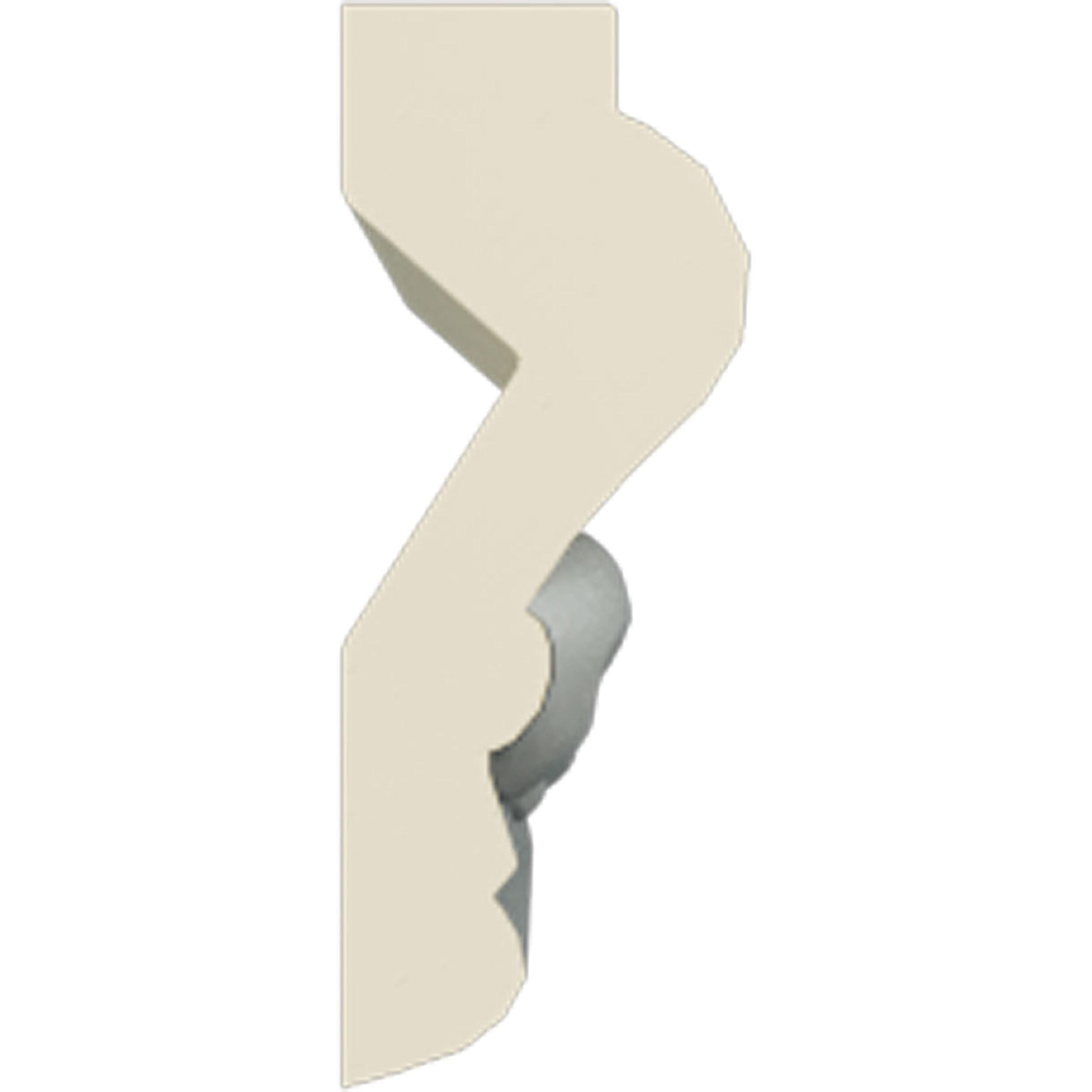 Ekena Millwork 2"H x 3/4"P x 94 1/2"L Florence Chair Rail (Set of 12)