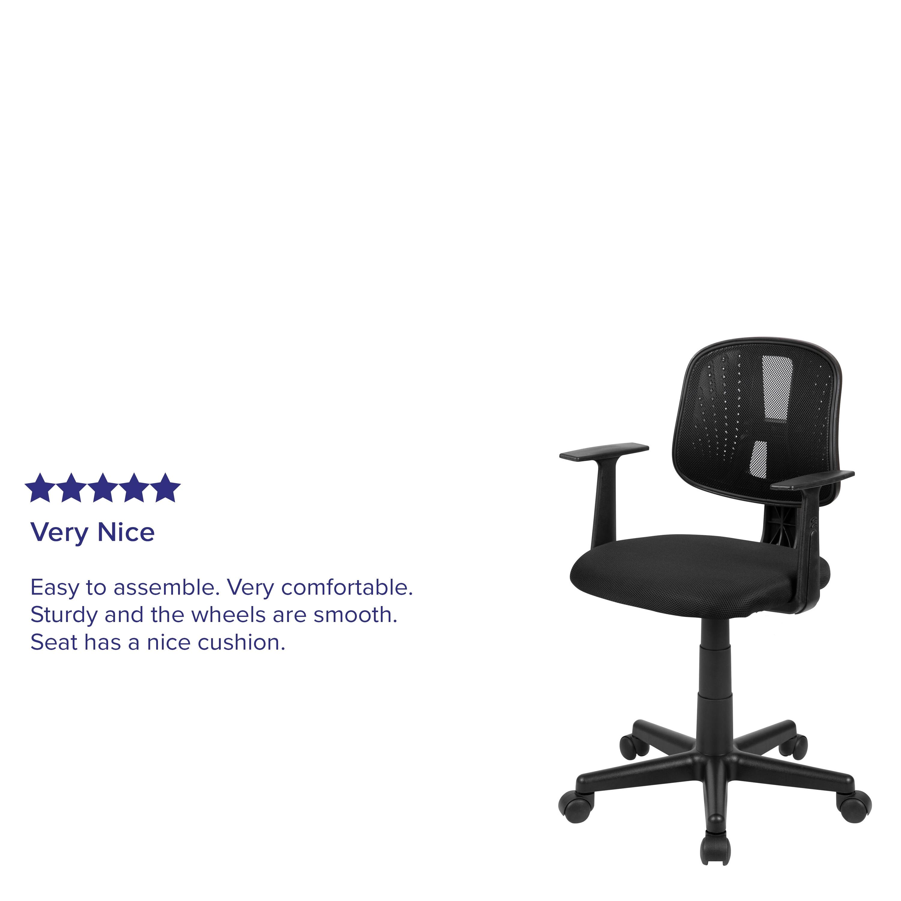 Flash Furniture Meridian Mid-Back Swivel Mesh Task Office Chair with Pivot Back by Flash Furniture