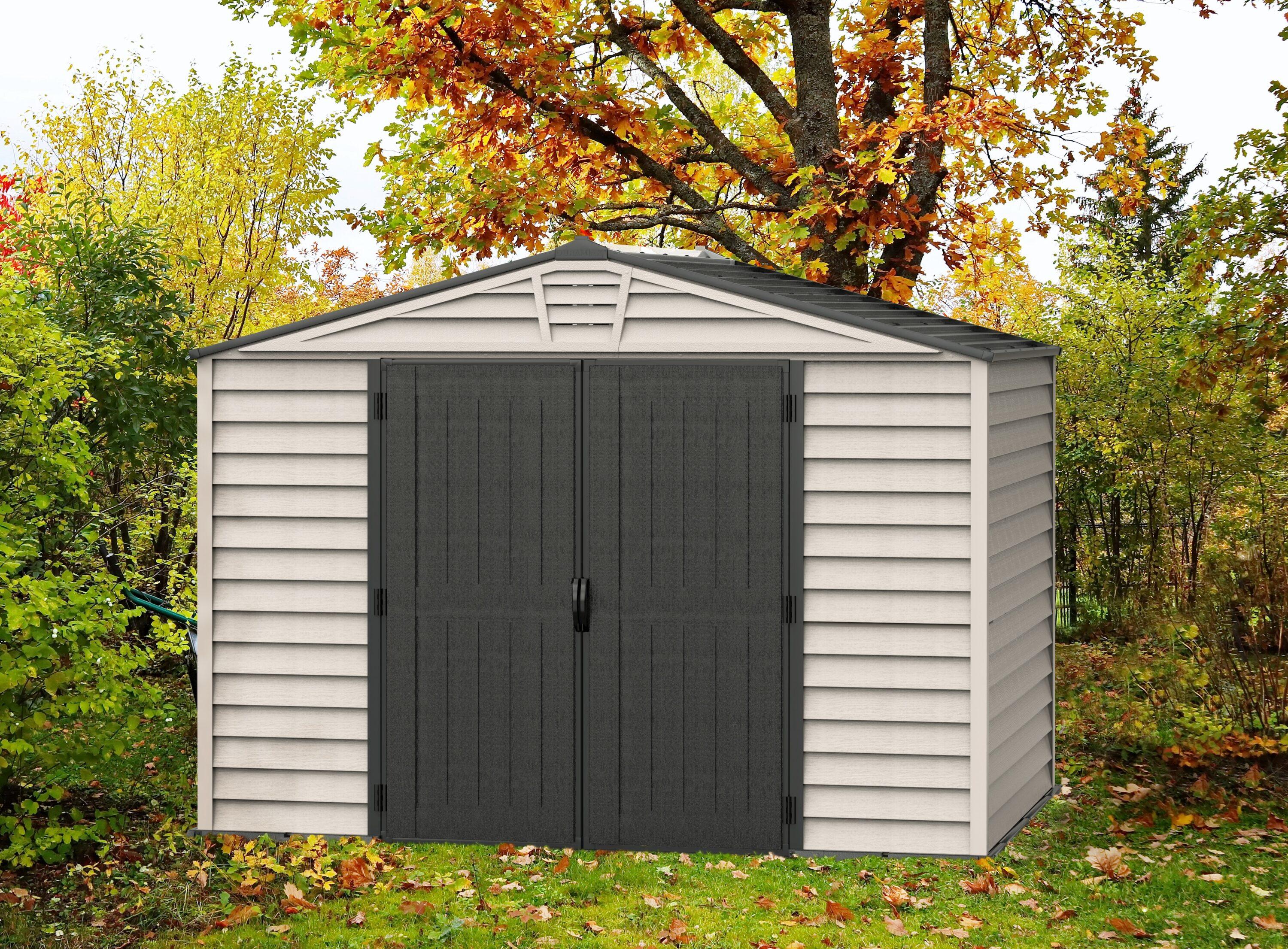 Storemax Plus 10 ft. W x 8 ft. D Vinyl Storage Shed