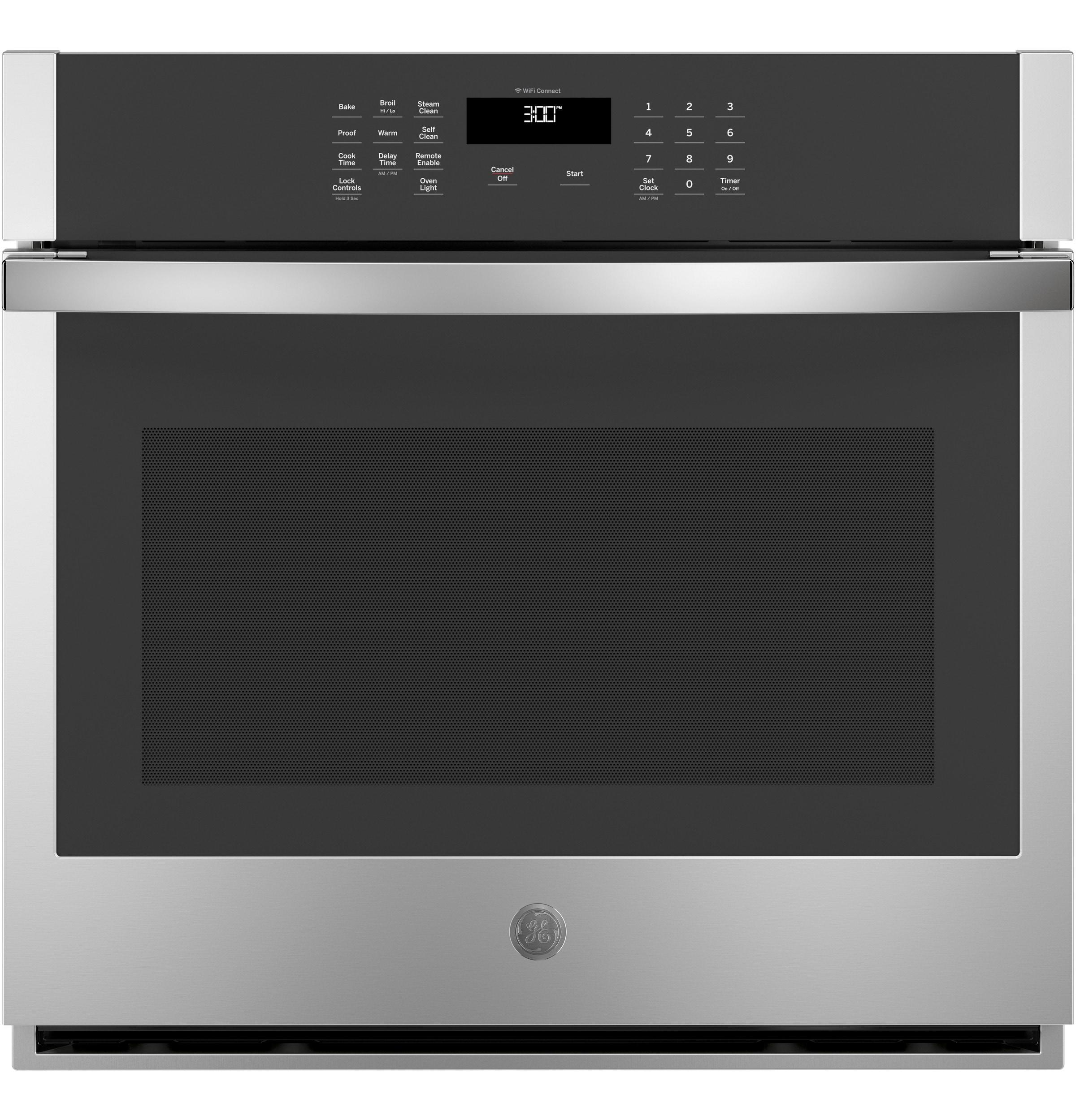 GE Smart Appliances Smart Built-in 30" Self-Cleaning Electric Single Wall Oven