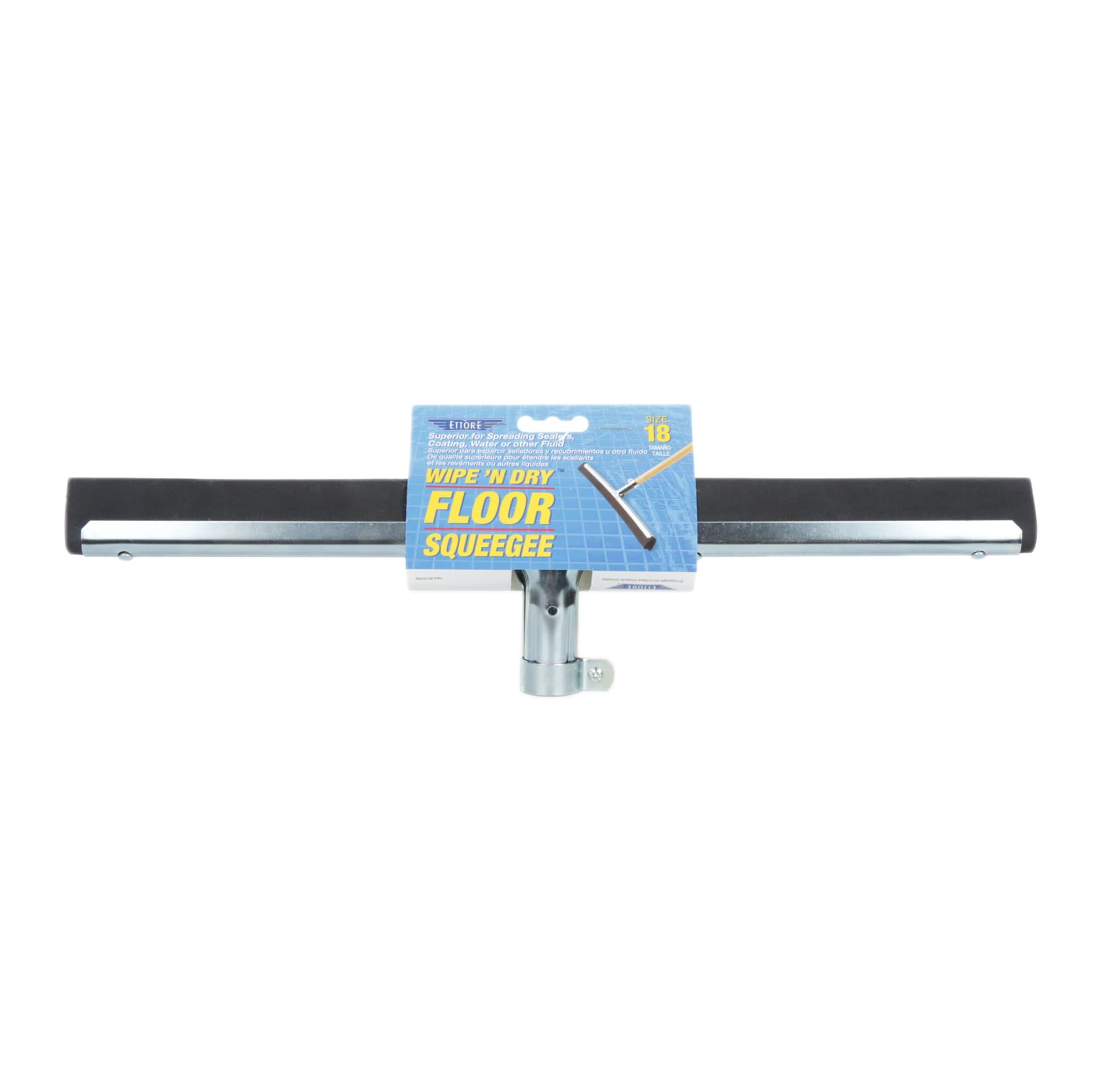 Ettore 18 in. W Rubber Floor Squeegee