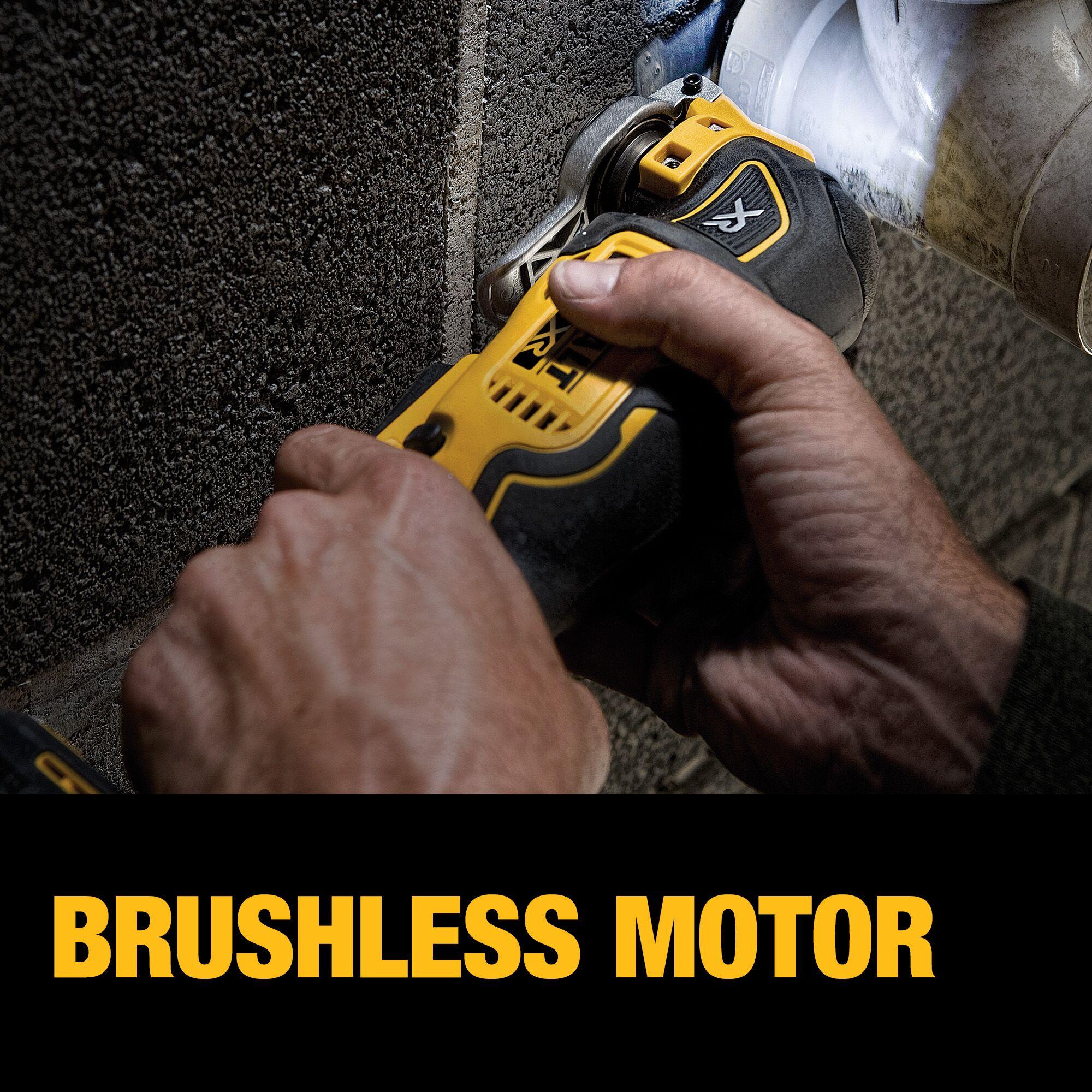 DEWALT 20-Volt MAX XR Cordless 3-speed Brushless Oscillating Multi Tool DCS356B