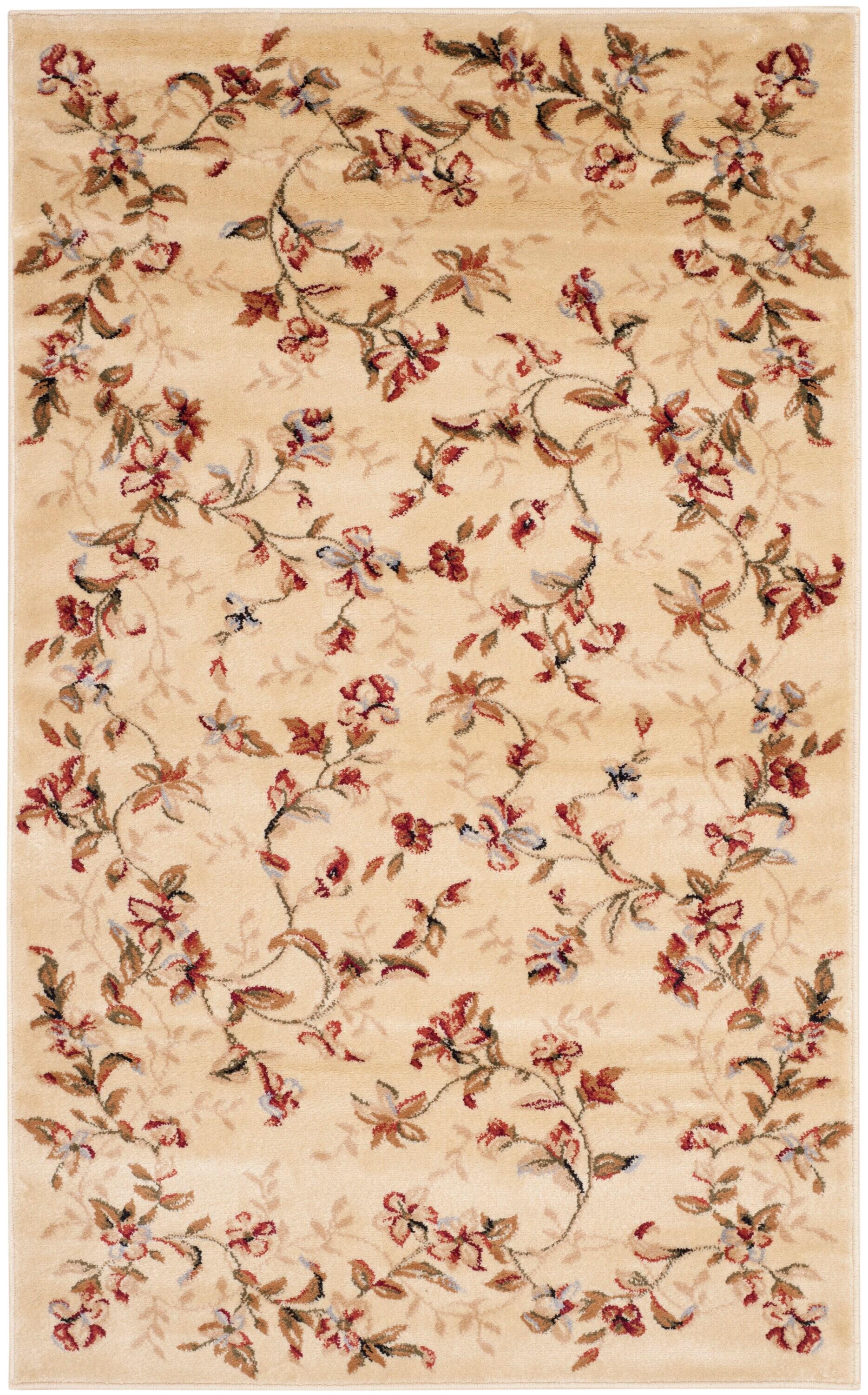 Lyndhurst LNH325 Power Loomed Accent Rug - Beige - 3'3"x5'3" - Safavieh.