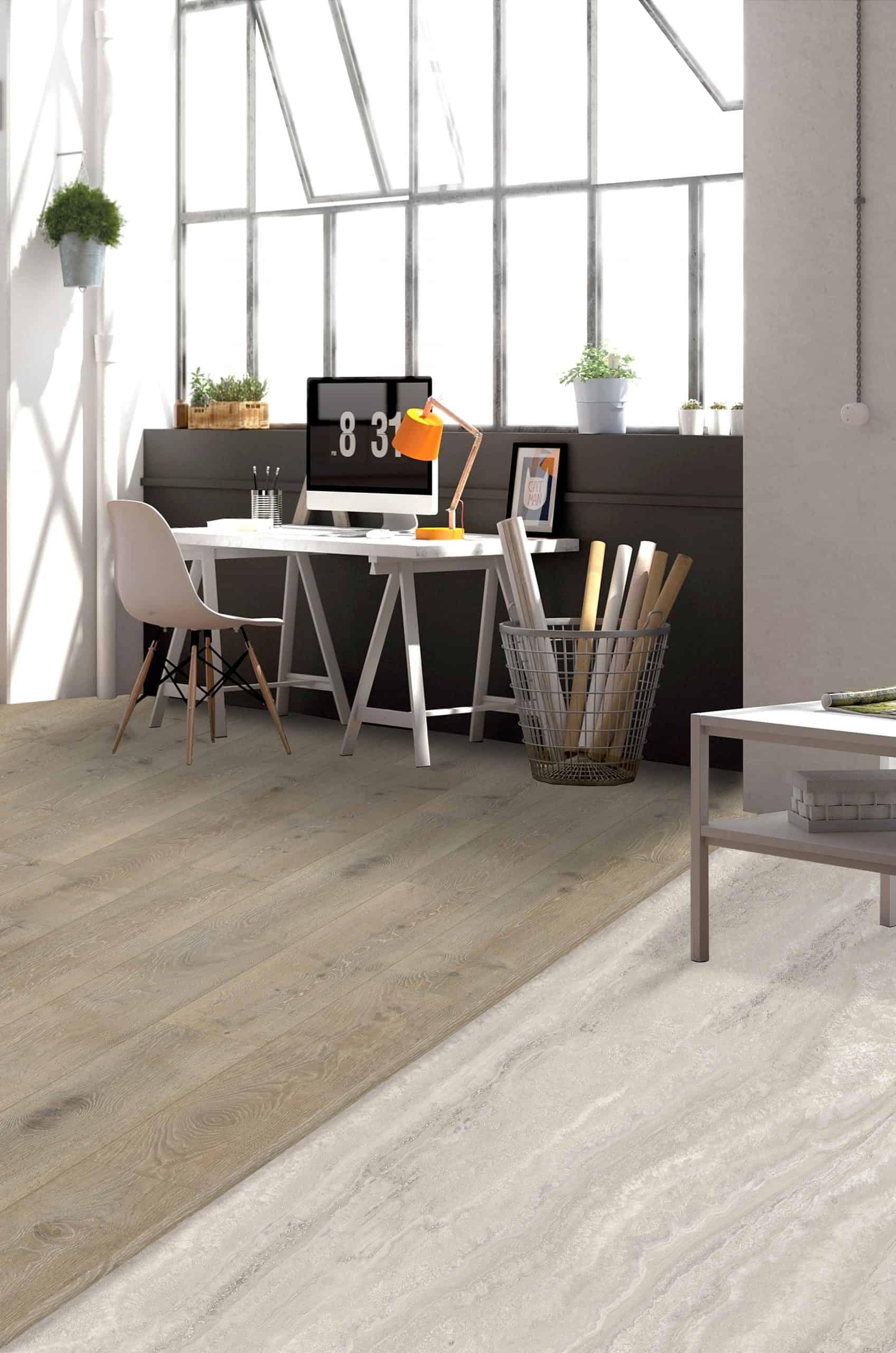 Element Flooring Plastic 1.69'' W x 92'' L Flush Reducer