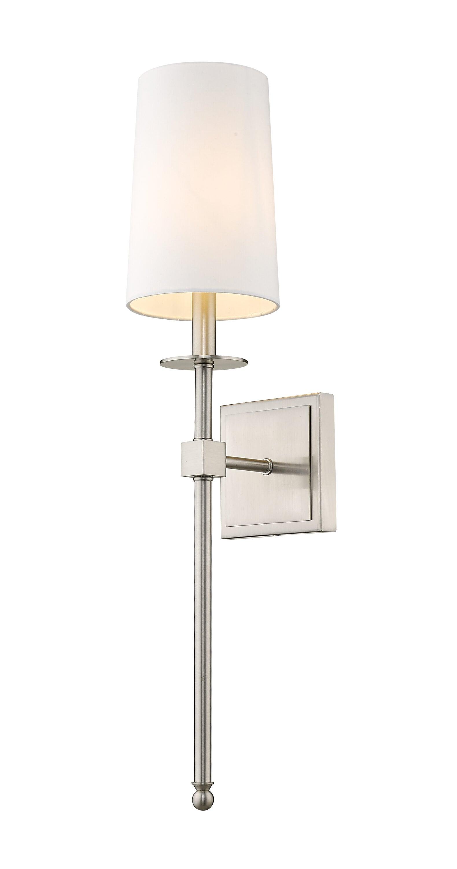 Z-Lite Camila 1 - Light Wall Light in  Brushed Nickel