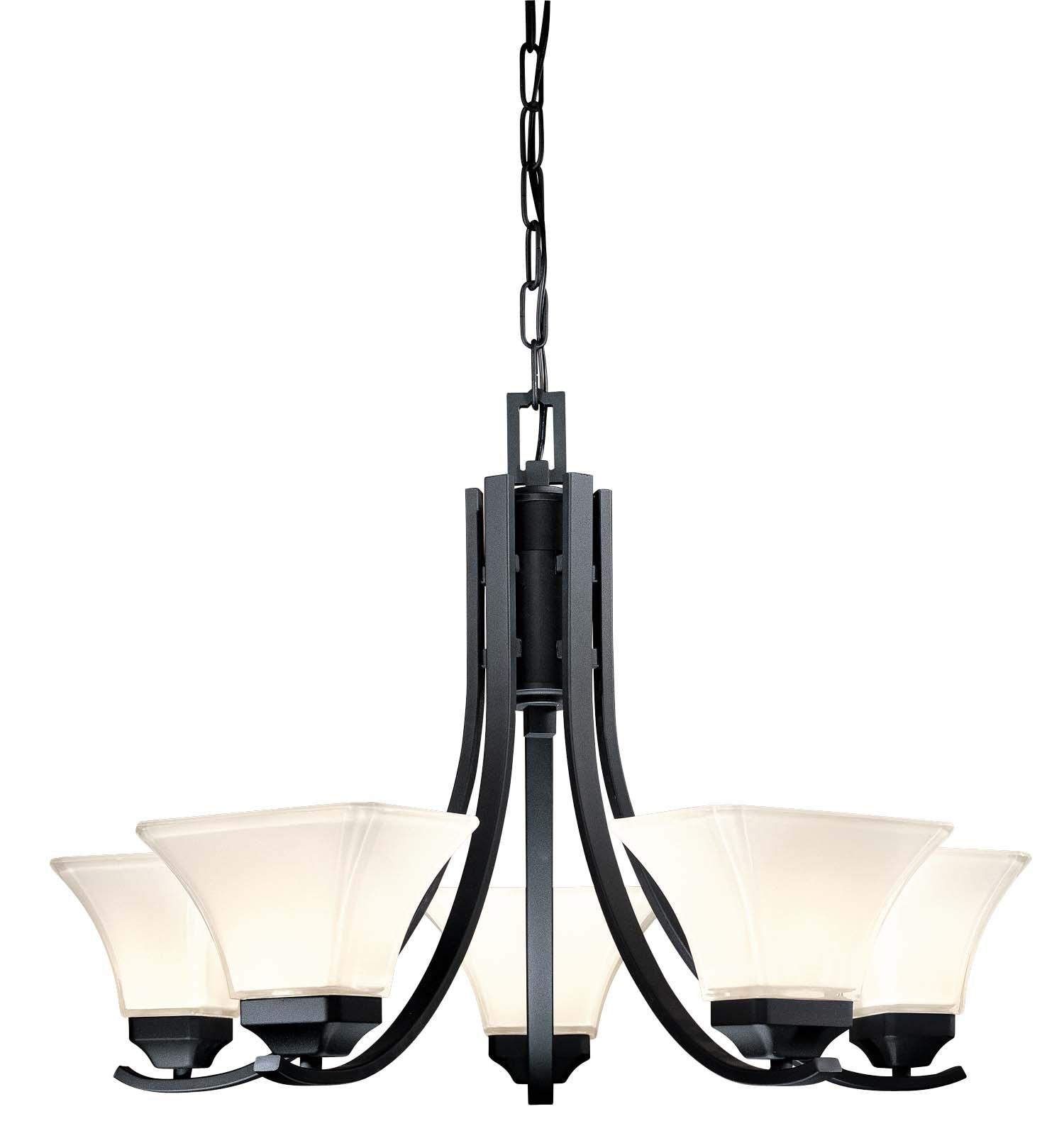 Minka Lavery - Agilis - Chandelier 5 Light Brushed Nickel in Contemporary Style
