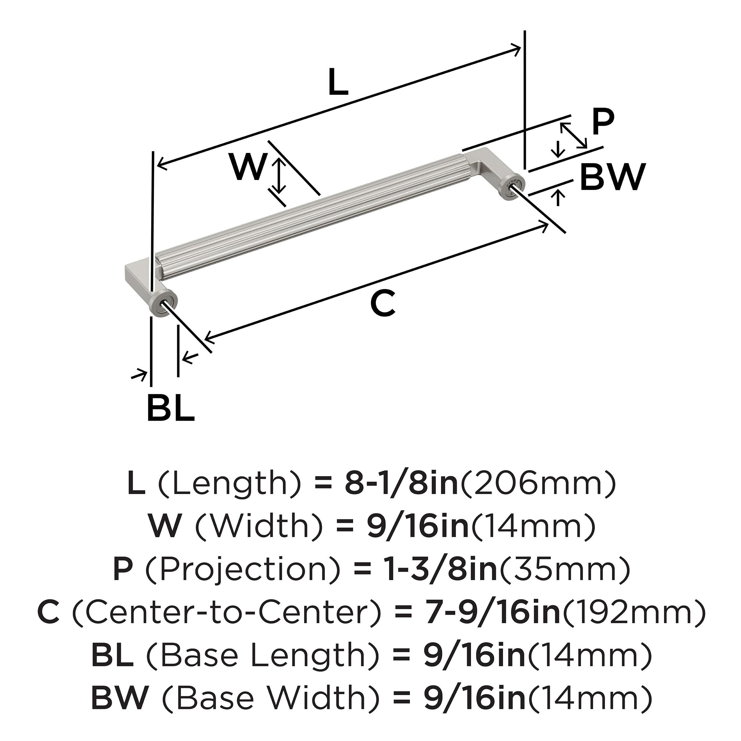 Amerock Center-to-Center Cabinet Pull