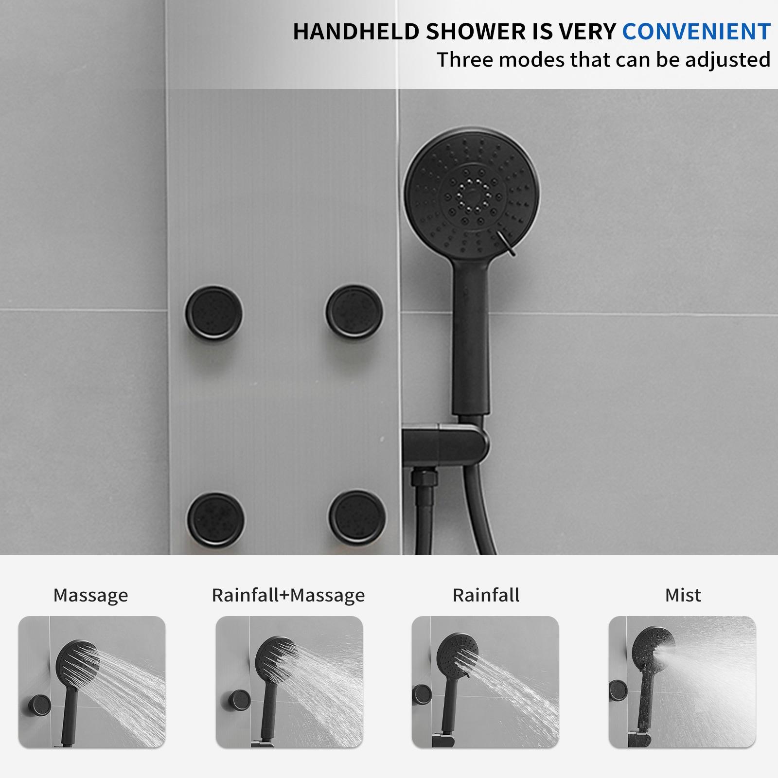 60.55'' Shower Panel with Adjustable Shower Head