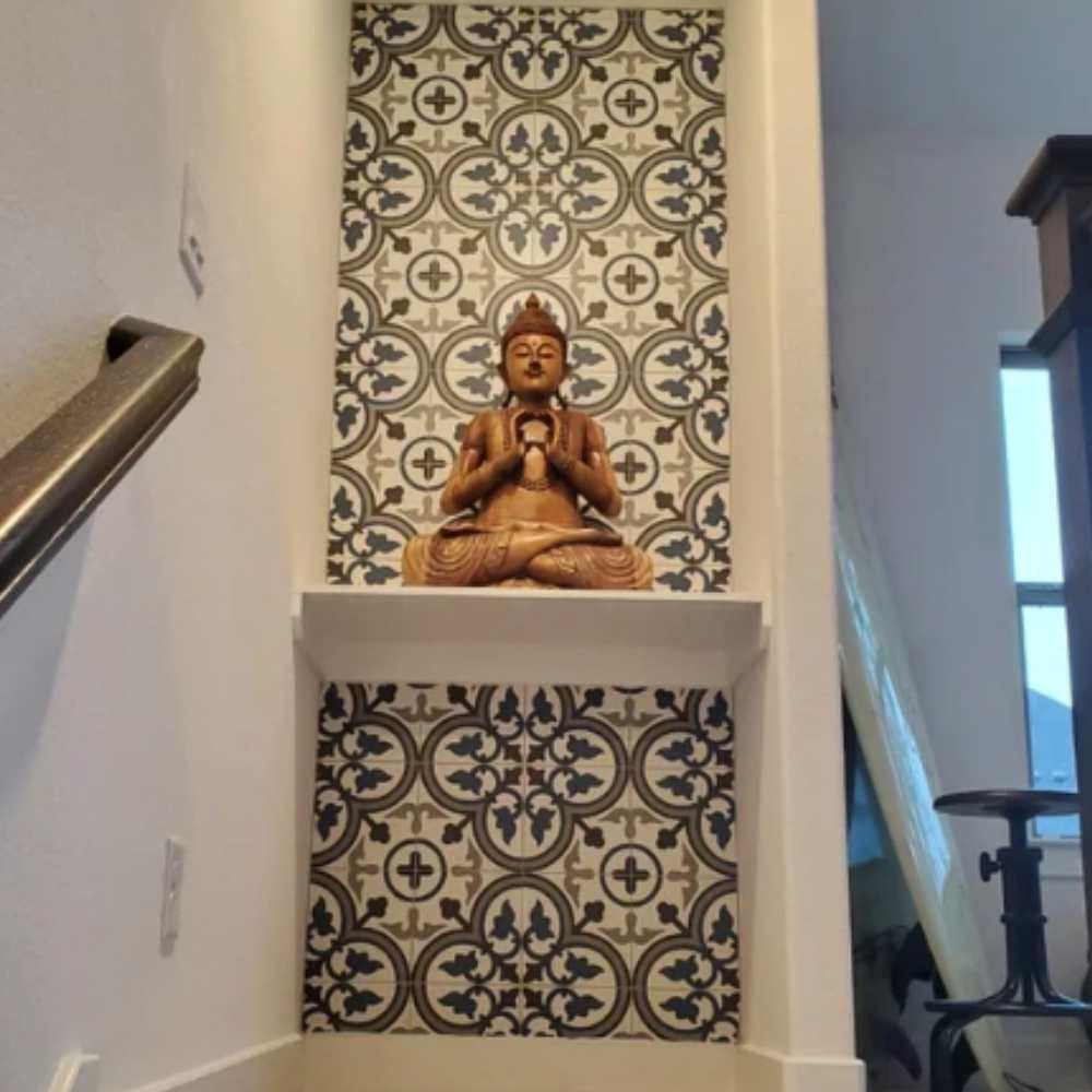 The Tile Life Venice 10x10 Sorolla Porcelain Floor and Wall Tile - 4x4 Sample