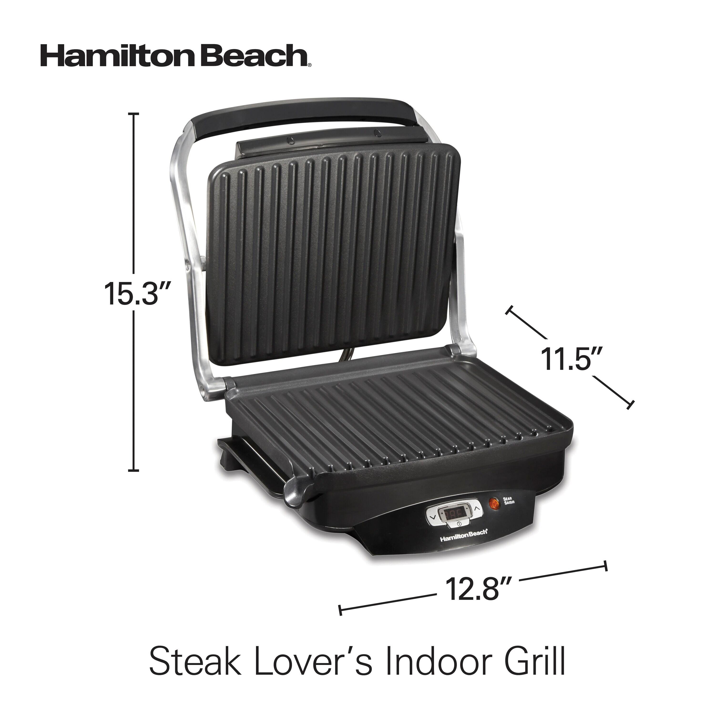 Hamilton Beach Hamilton Beach® Steak Lover's Indoor Grill