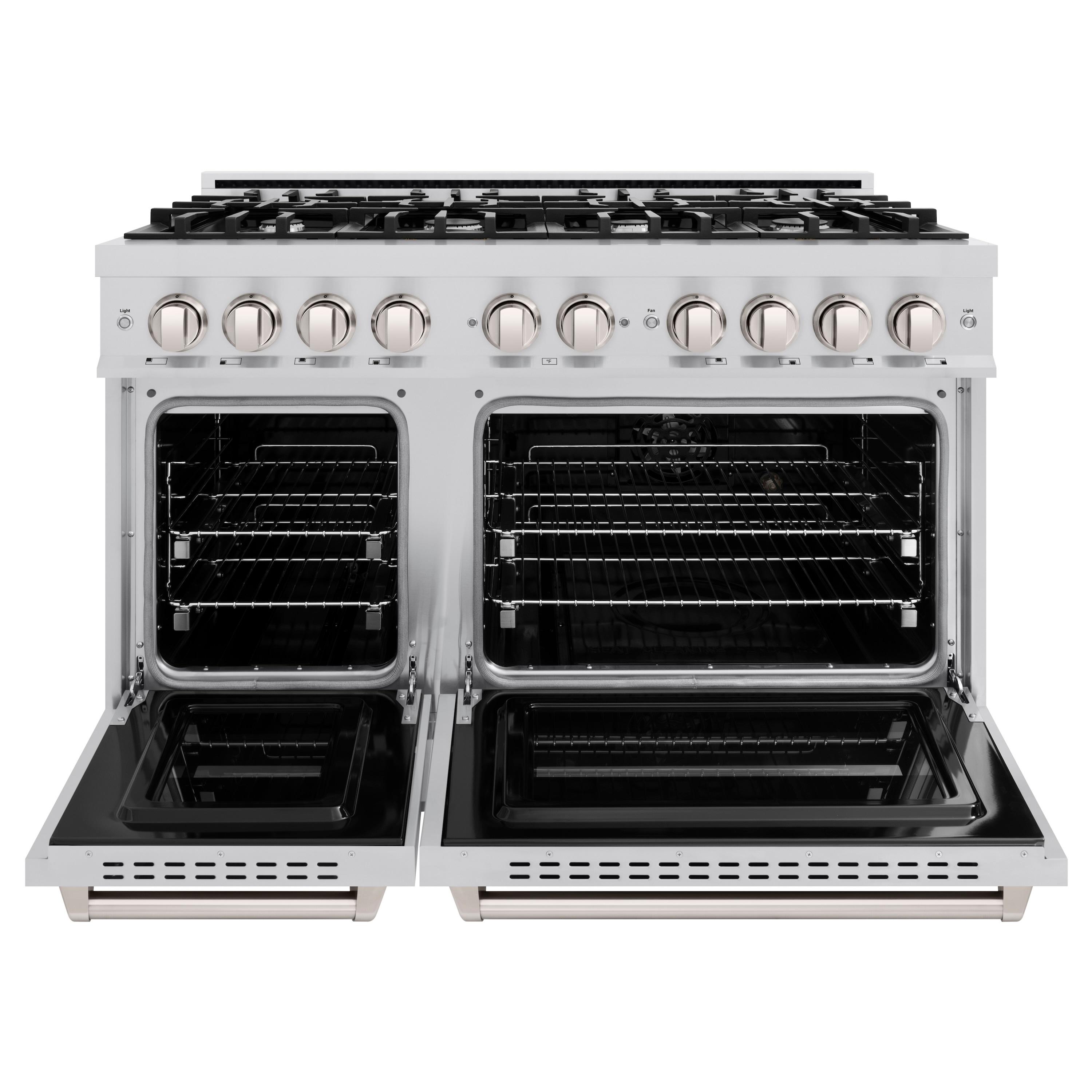 ZLINE ZLINE Autograph Edition 48 in. Classic Dual Fuel Range w/ 8 Burners & Accents CDR48