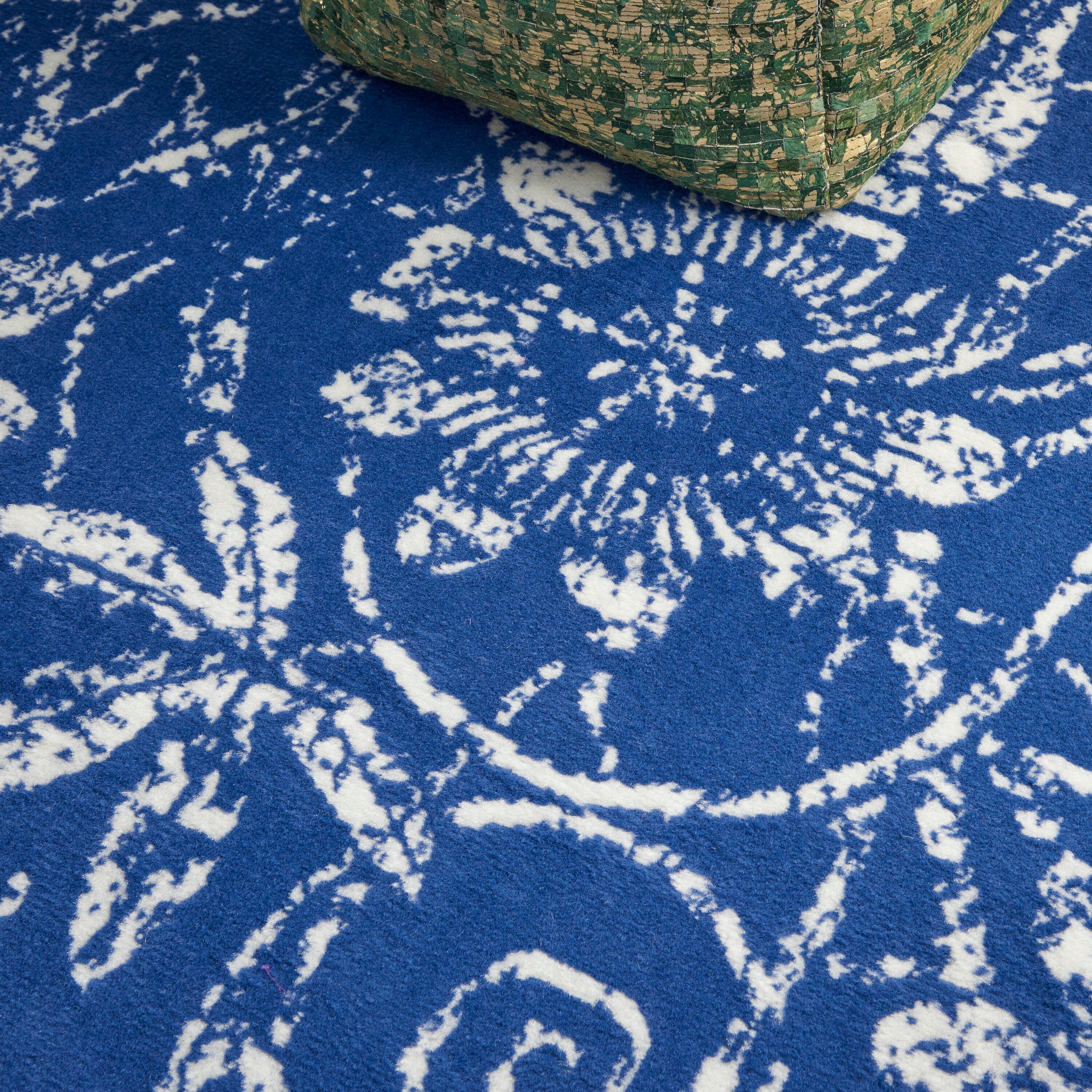 Nourison Whimsicle WHS05 Indoor only Area Rug - Navy 5' x 7'
