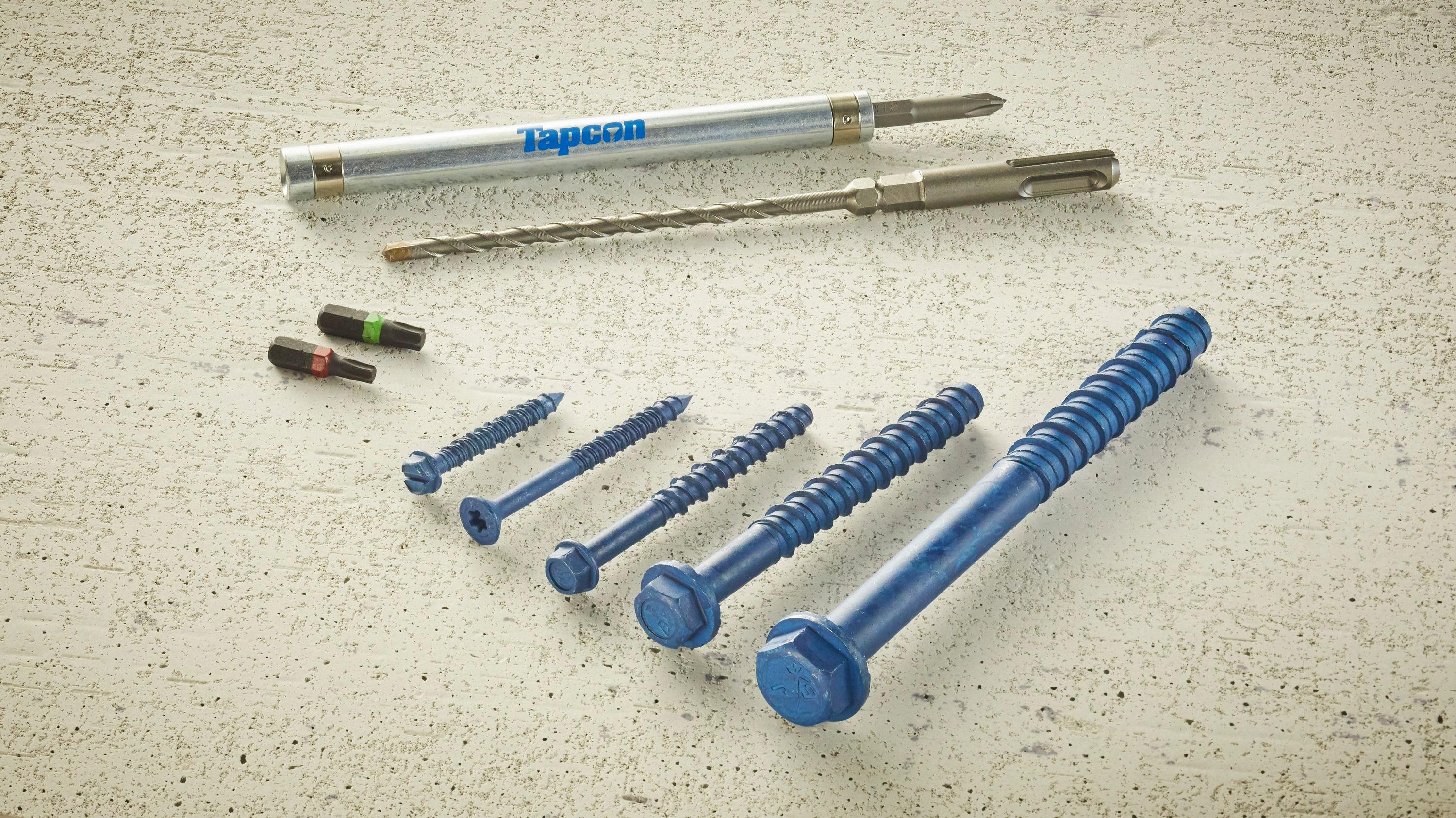 Tapcon 1/4-in x 3-1/4-in Concrete Screws Anchors 150 -Pack