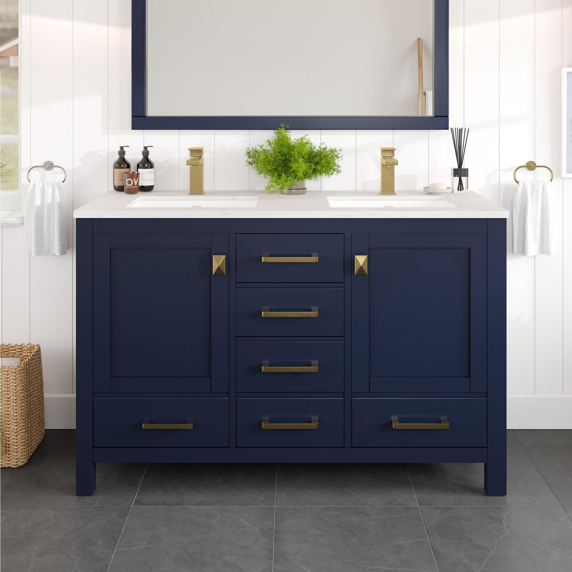 Eviva London 48" Double Bathroom Vanity Set
