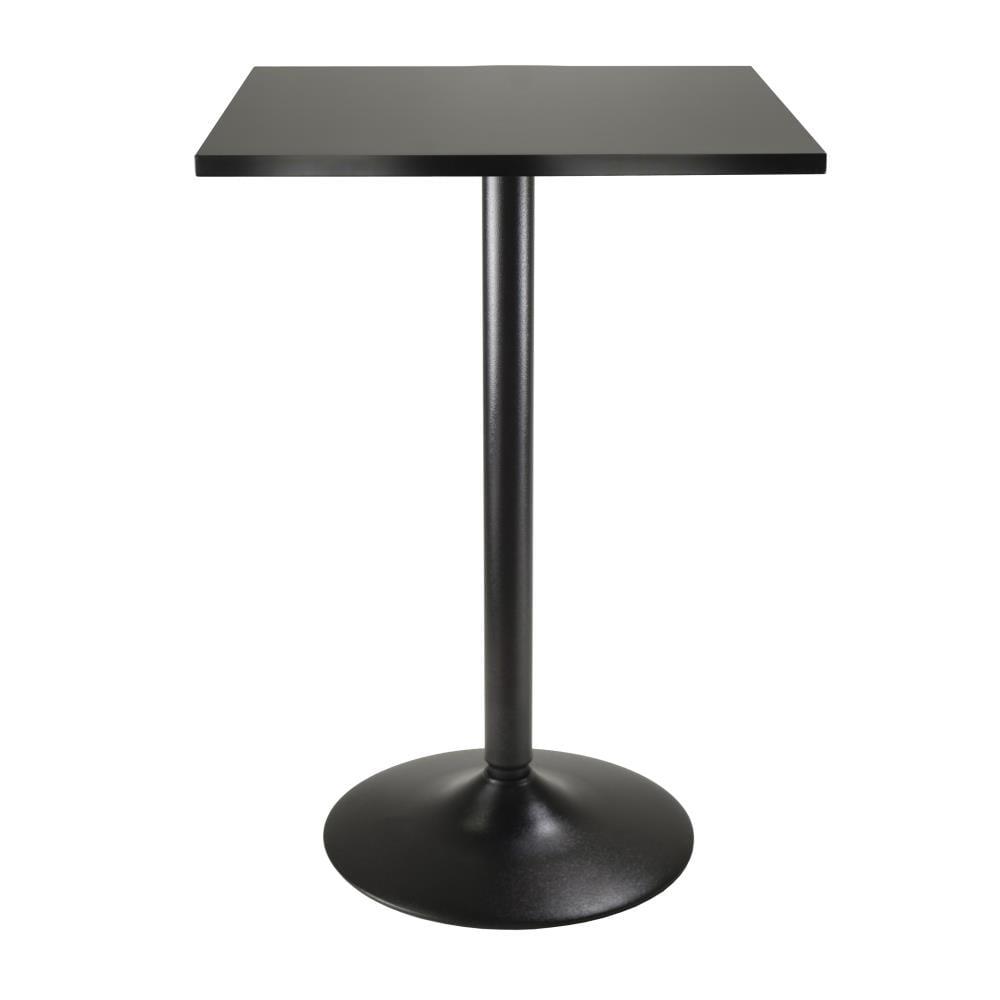 Skyline Decor 2 Person 23.62'' L x 35.15'' H Solid + Manufactured Wood High Top Table