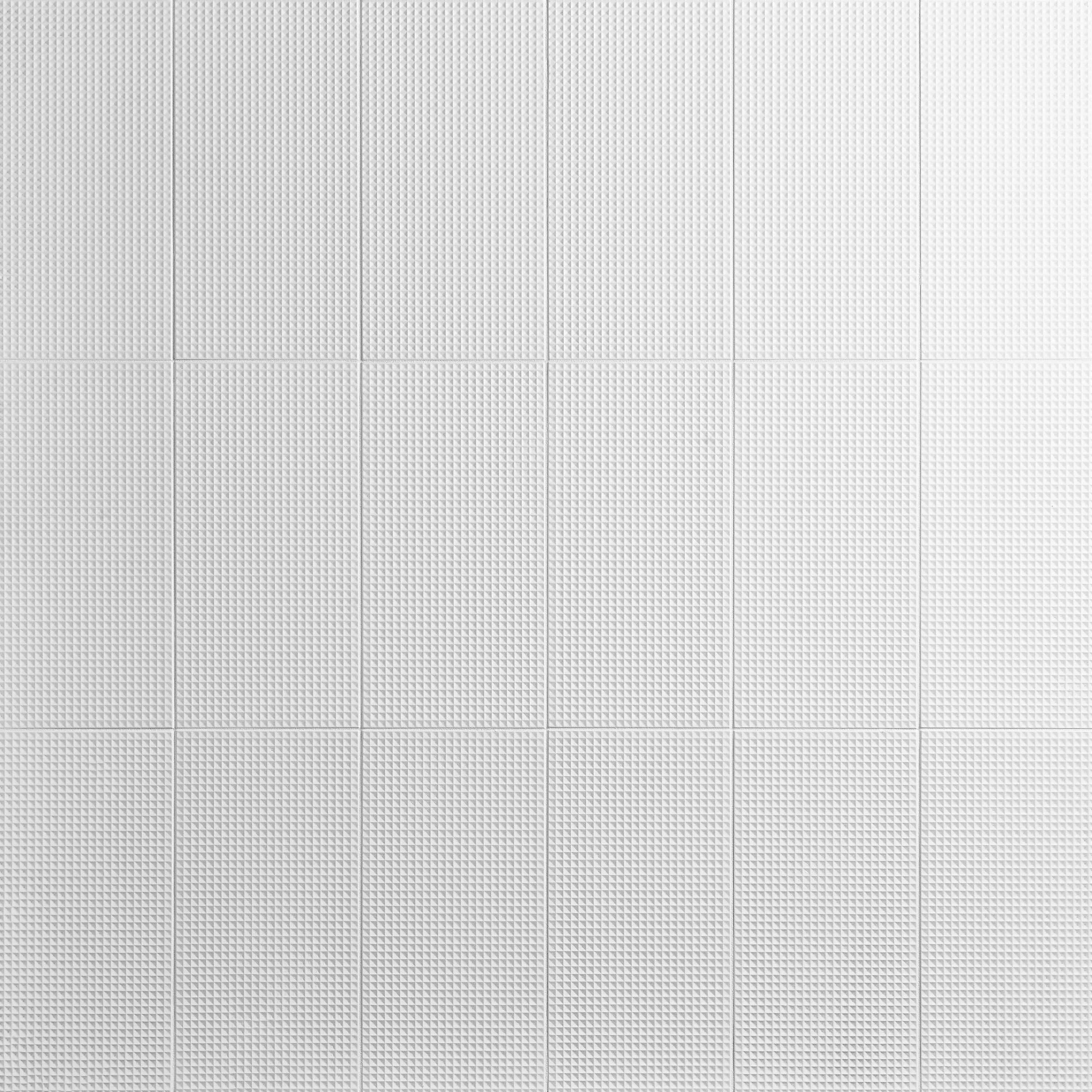 Level Waffle 7.87" x 15.74" Ceramic Patterned Tile