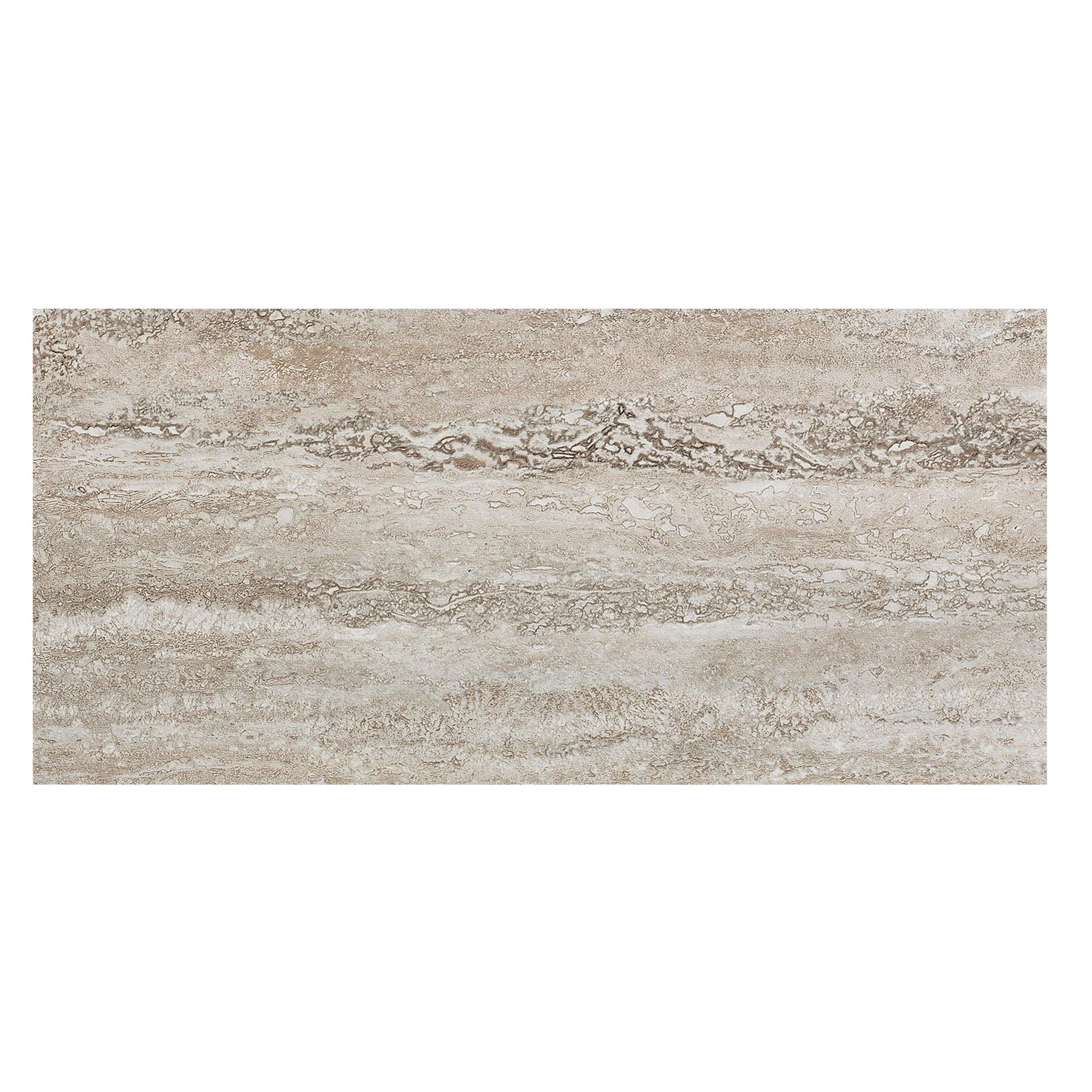 Palisade 11in x 4.5in Vinyl Wall Tile Sample in Grecian Earth