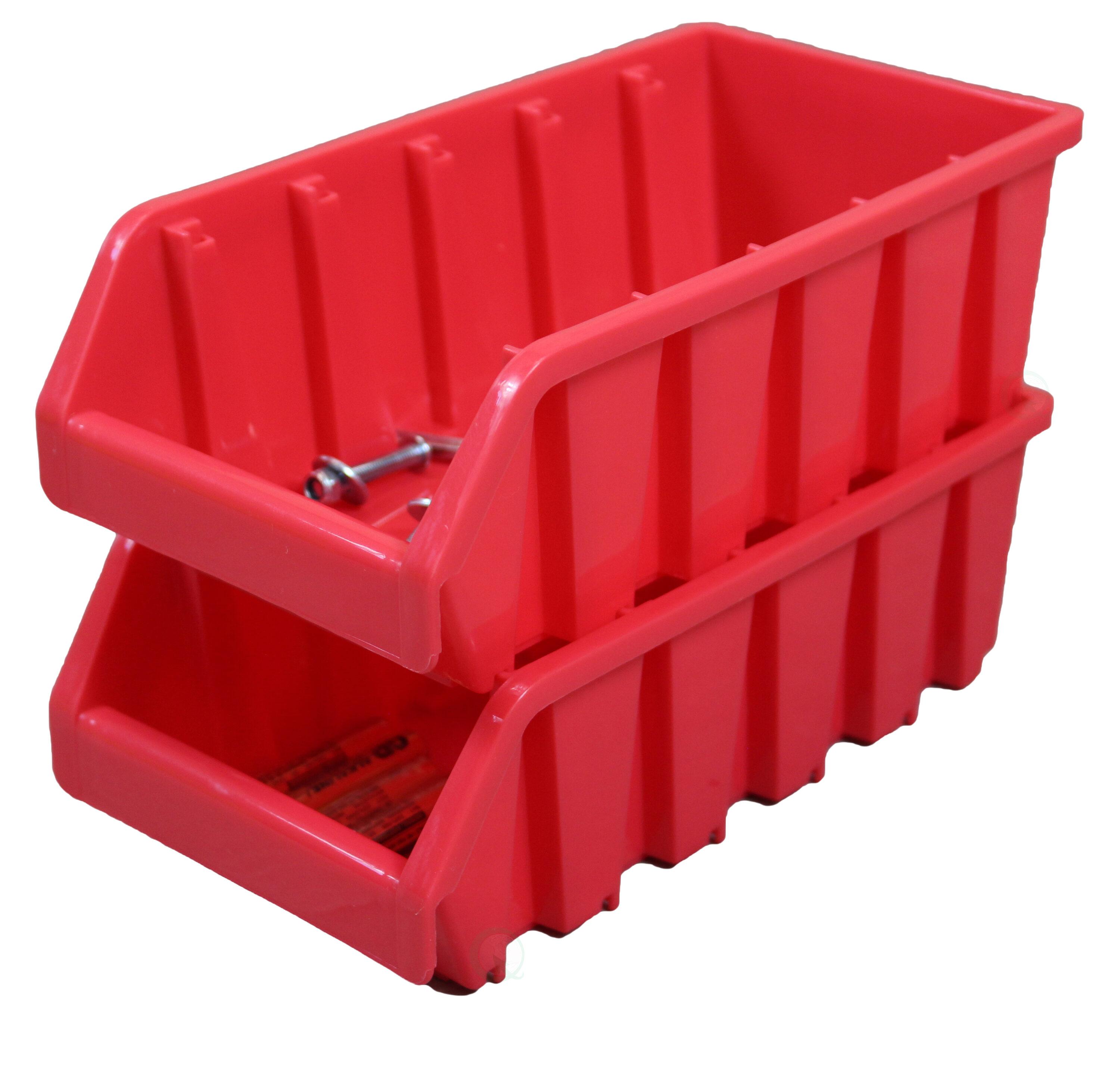 Rebrilliant Rebrilliant Plastic Decorative Bin (Set of 6)