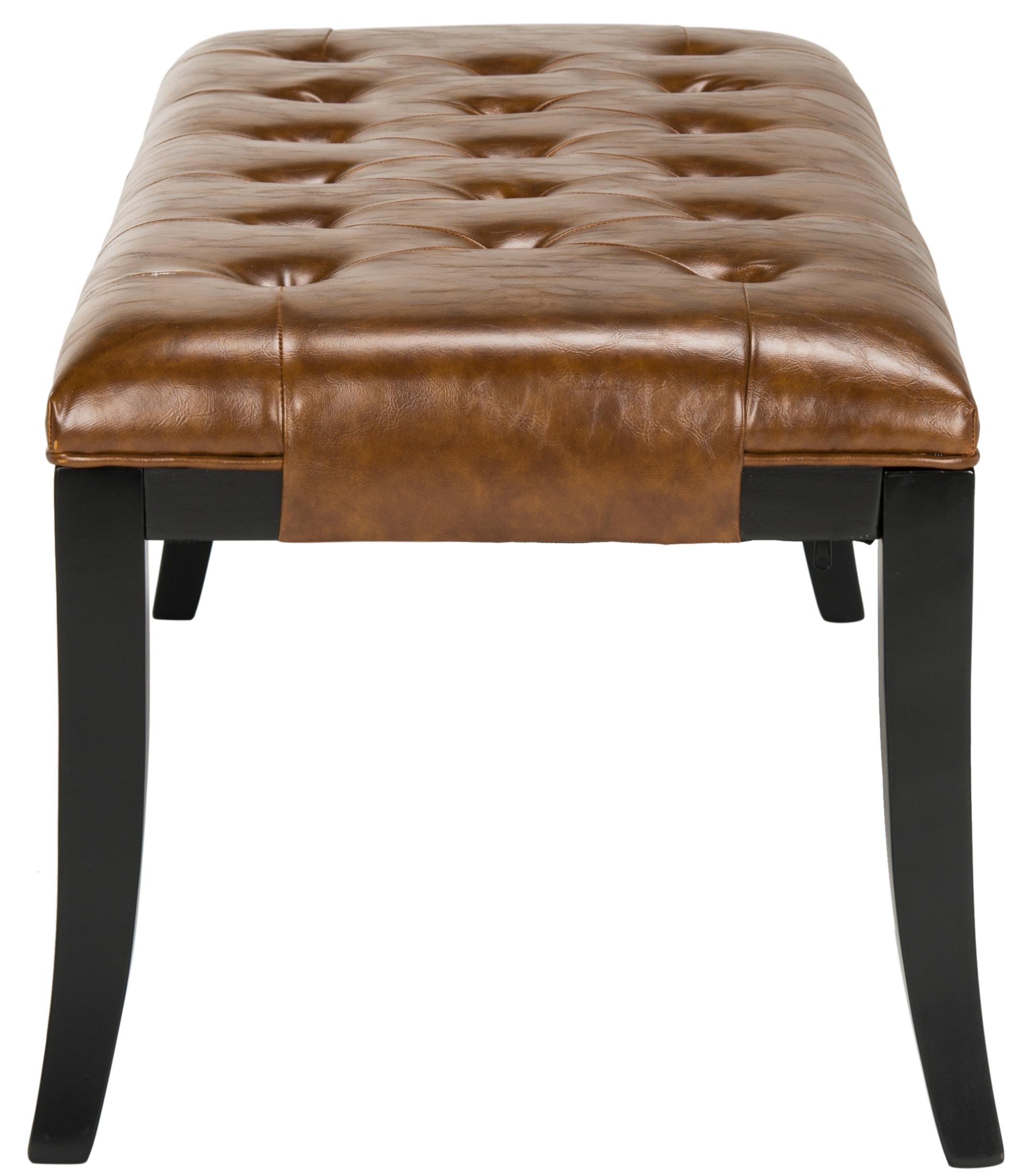 Tyler Bench - Saddle - Safavieh