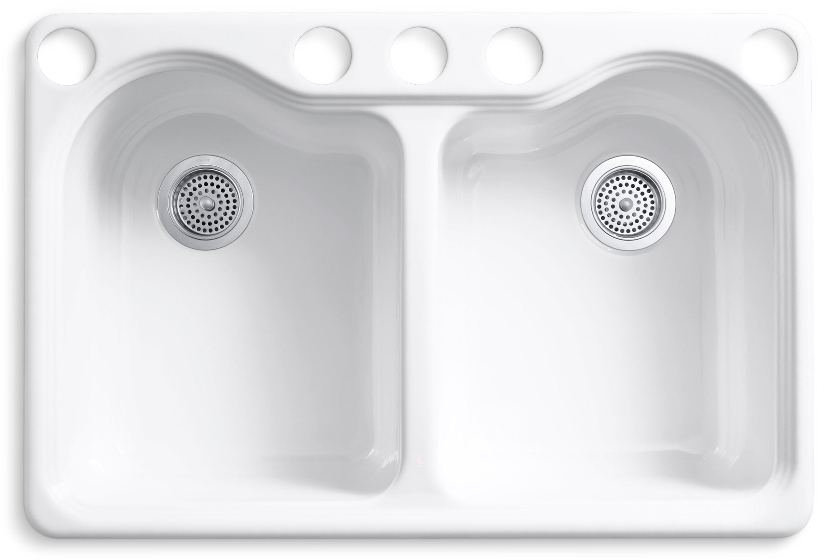 Hartland® 33" L x 22" W Undermount Kitchen Sink