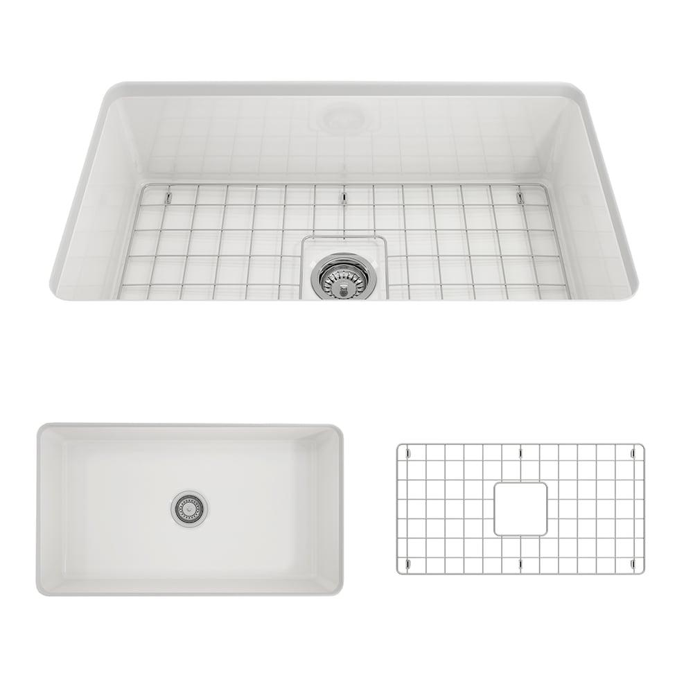 Sotto 32'' L Undermount Fireclay Kitchen Sink