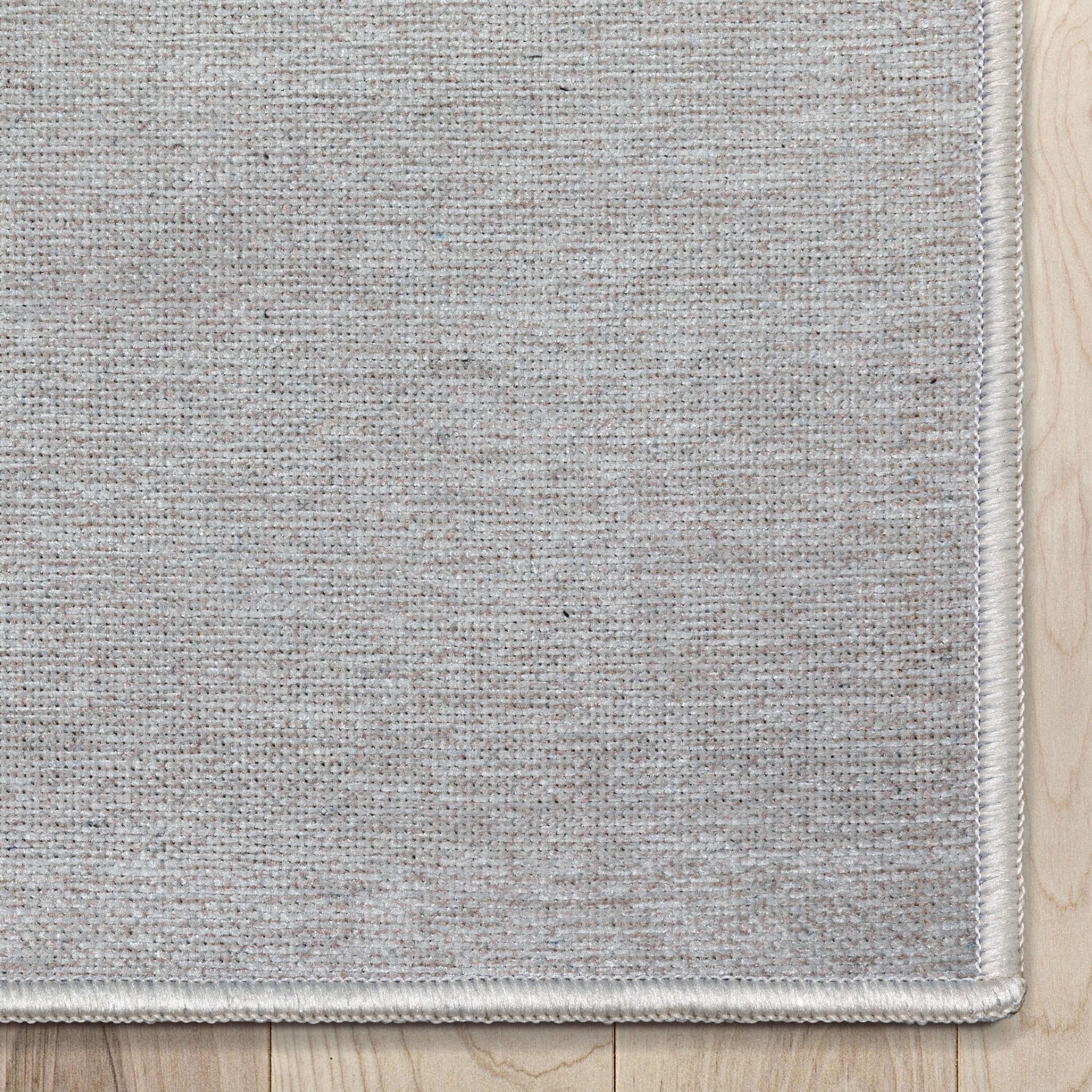 Well Woven Apollo White Sprinkles Donut Modern Kids Ivory Black 3'3" x 5' Easy Clean Area Rug