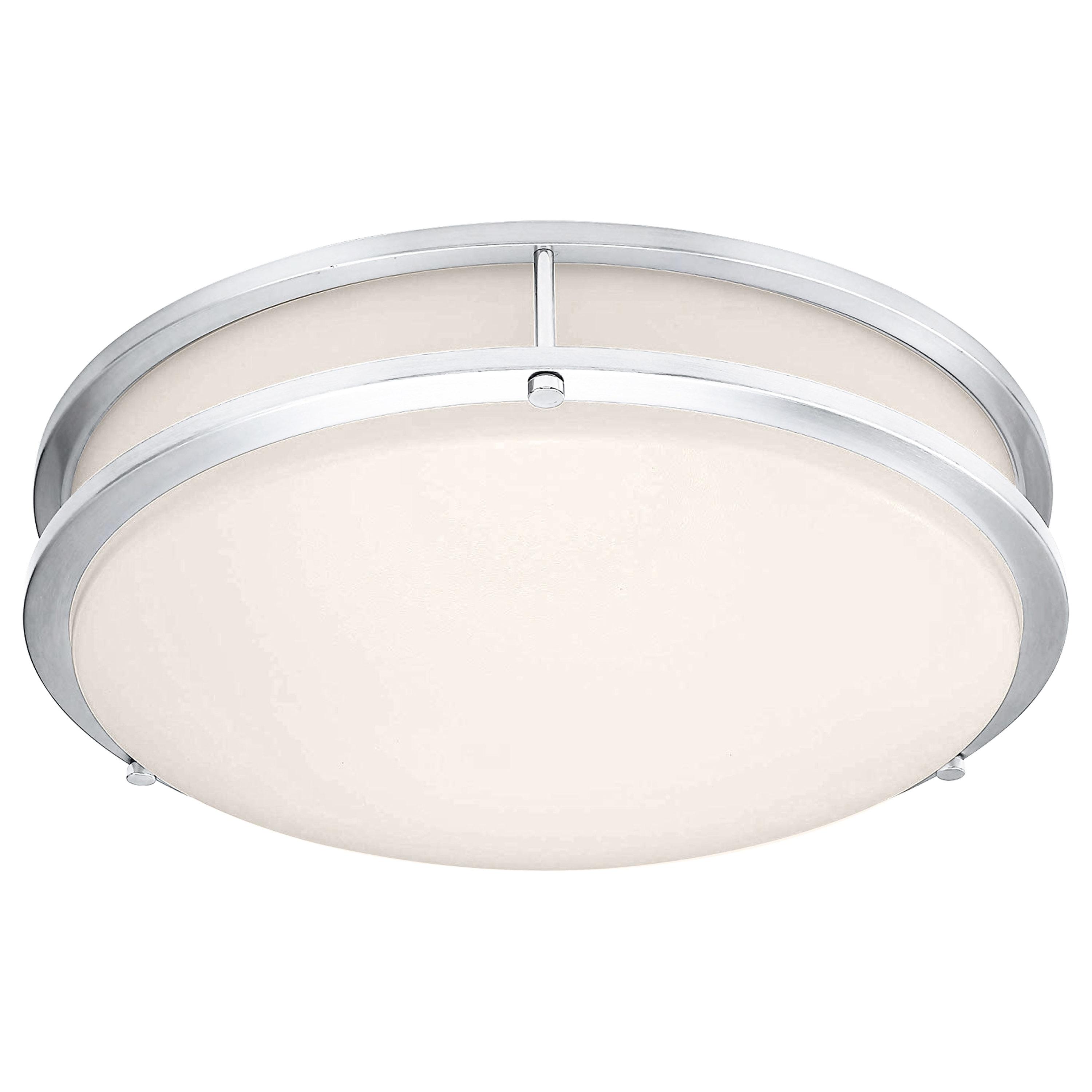 Access Lighting Solero II 1 - Light Flush Mount in  Chrome