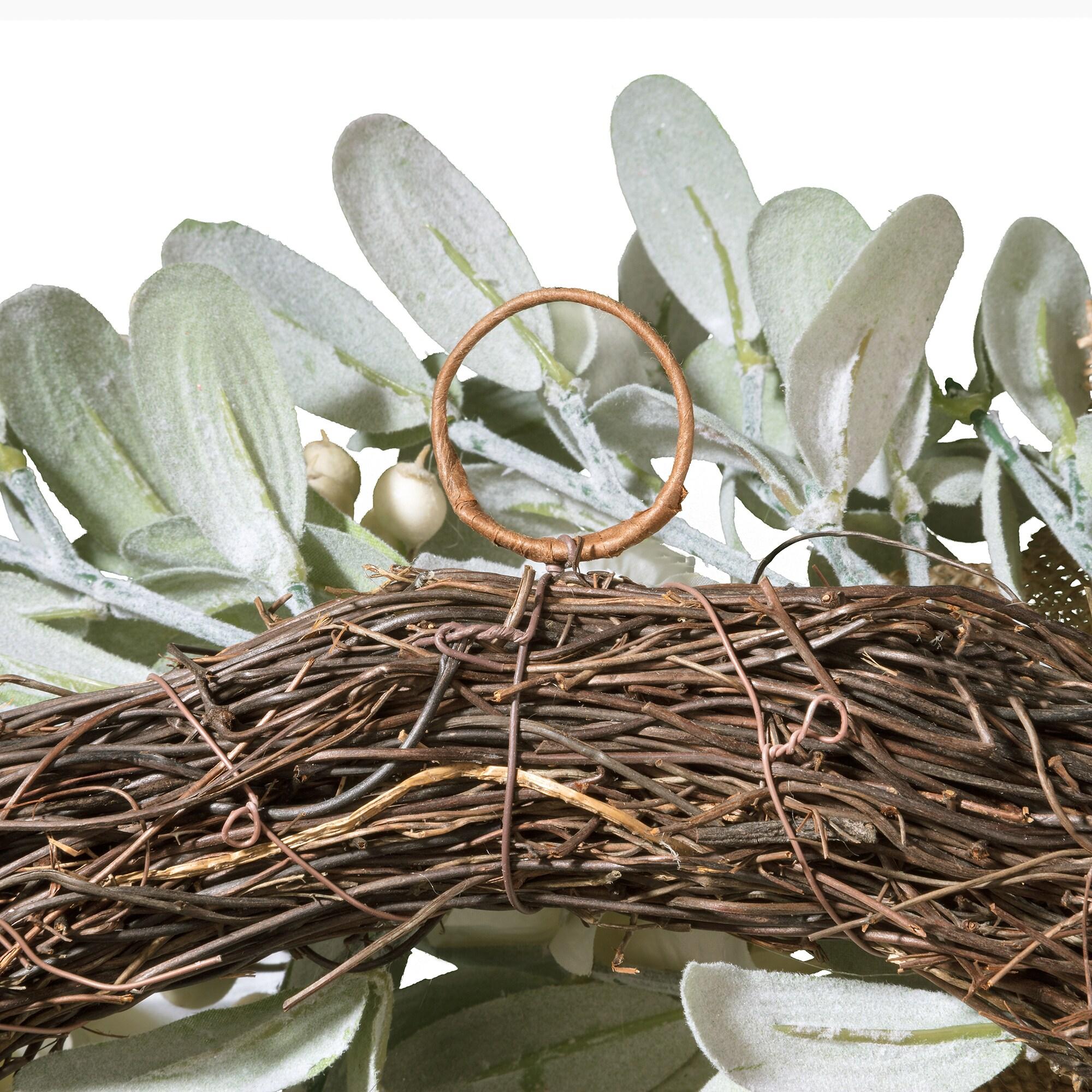 Kelly Clarkson Home 22 Inch Grapevine Hydrangea Wreath