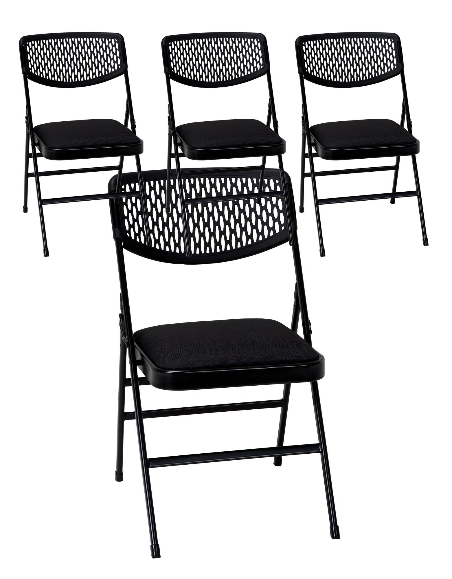 COSCO Ultra Comfort Commercial XL Premium Fabric Padded Folding Chair