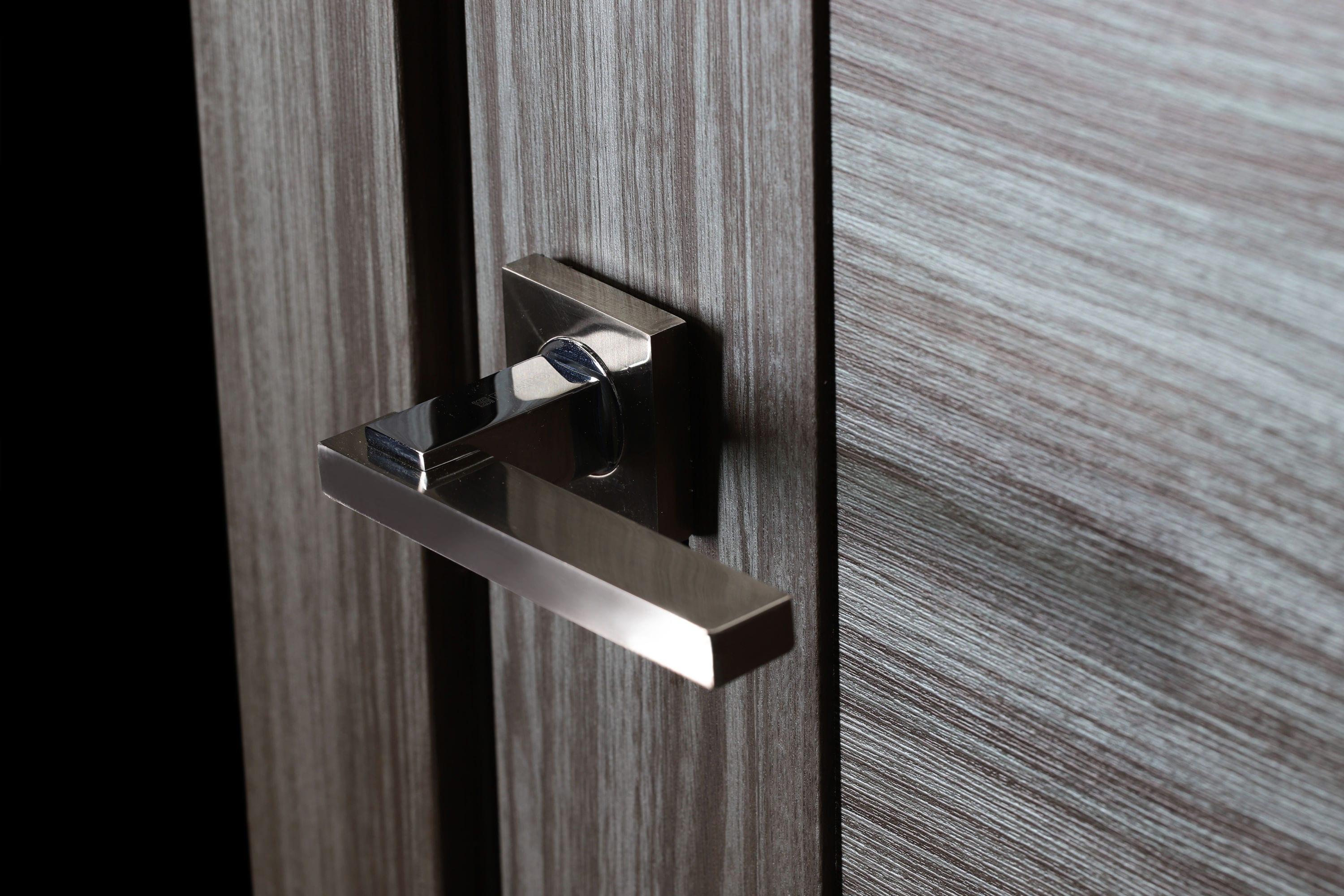 Belldinni Della Solid + Manufactured Wood Paneled Matte Slab Door