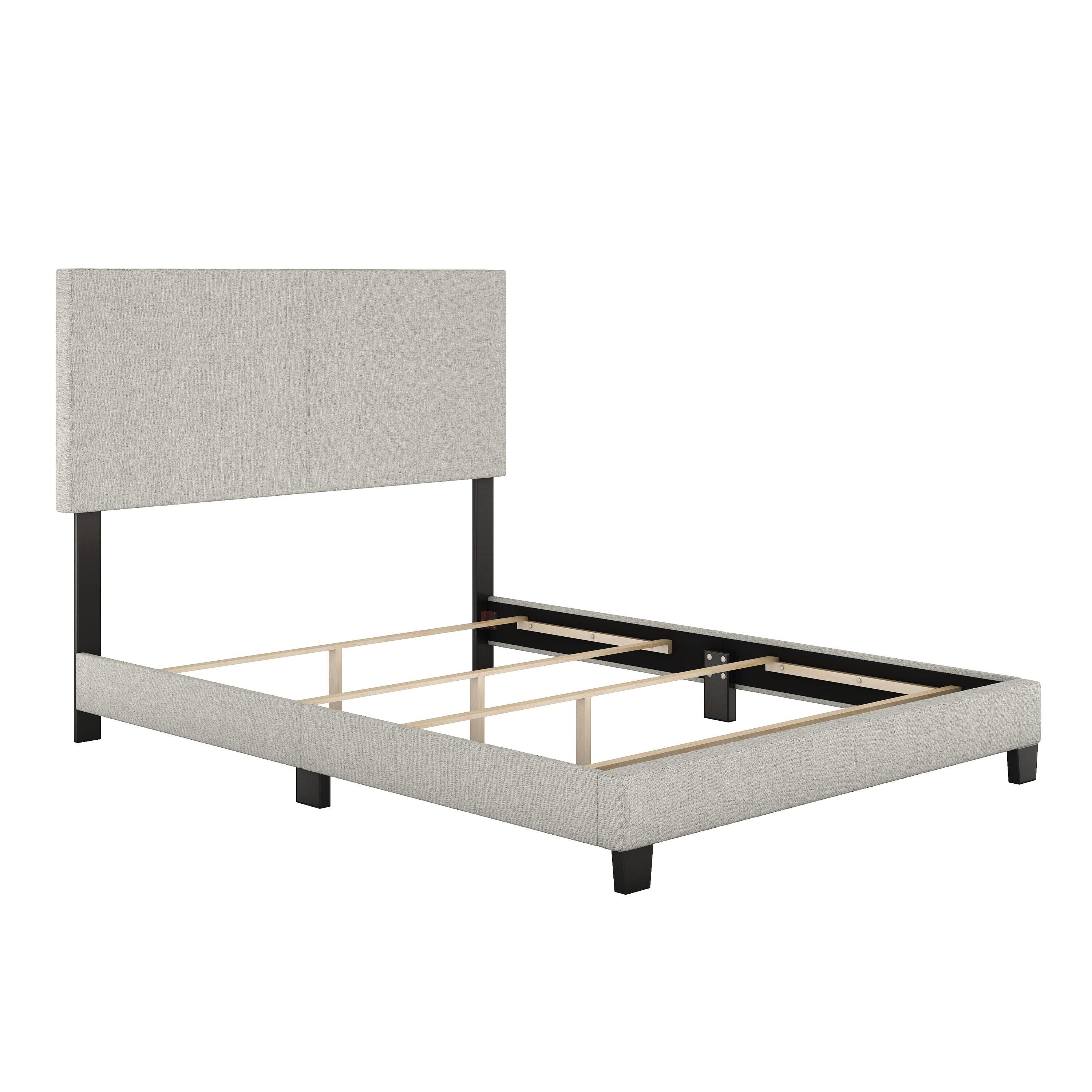 Boyd Sleep MIL897DB Mateo Linen Upholstered Platform Bed