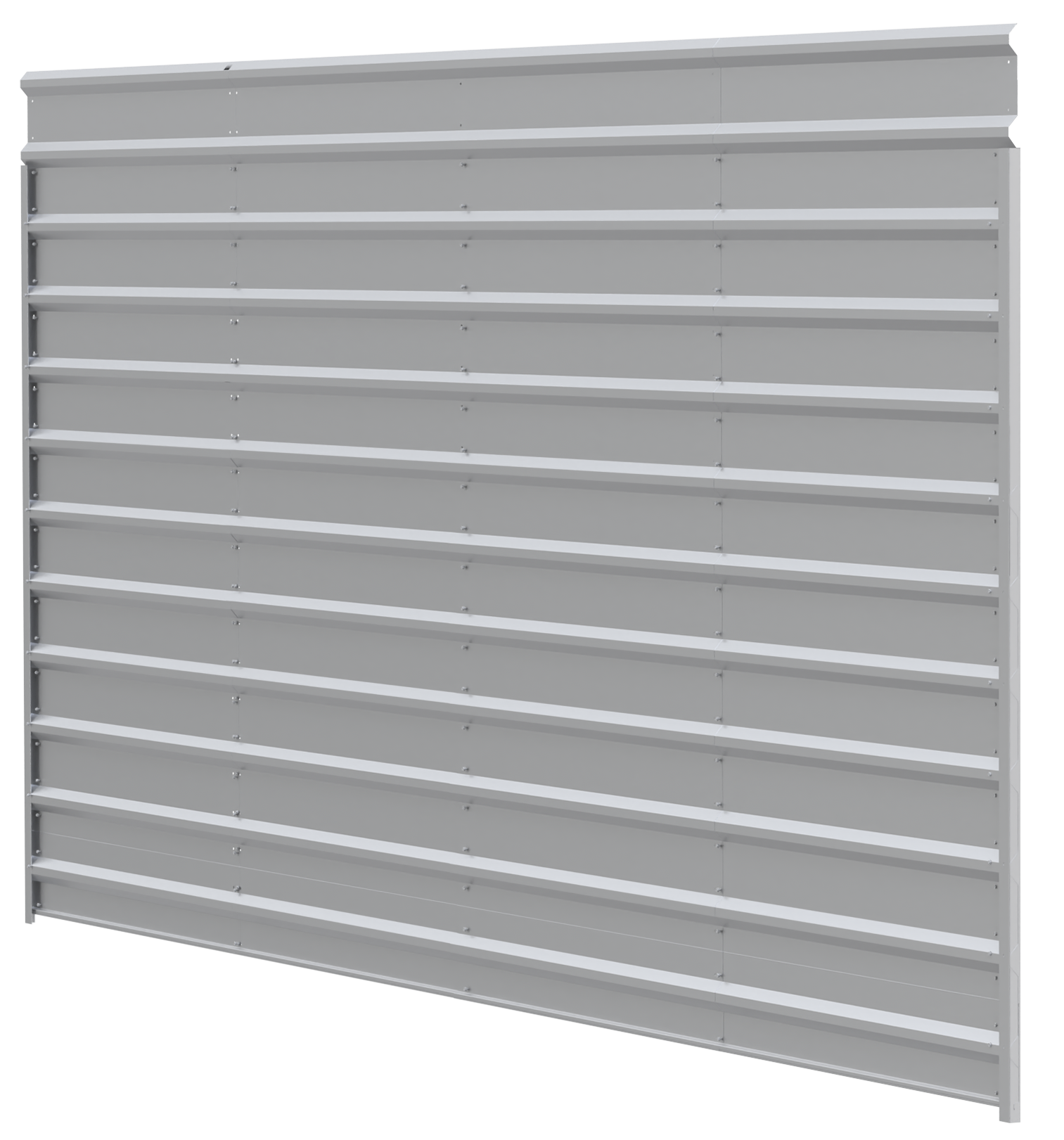 Arrow Single Wall Kit for Arrow Steel Carport Long