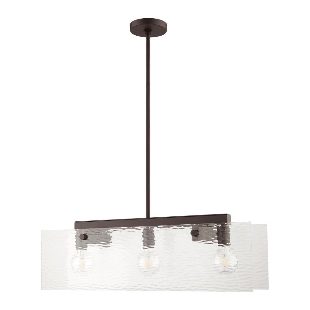 Livex Lighting Ashcroft 3 - Light Chandelier in  Bronze