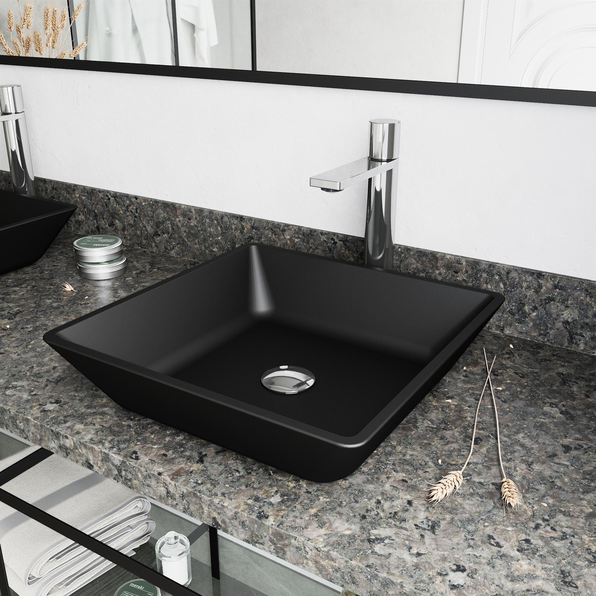 Gotham 12" H Single Handle Vessel Sink Bathroom Faucet