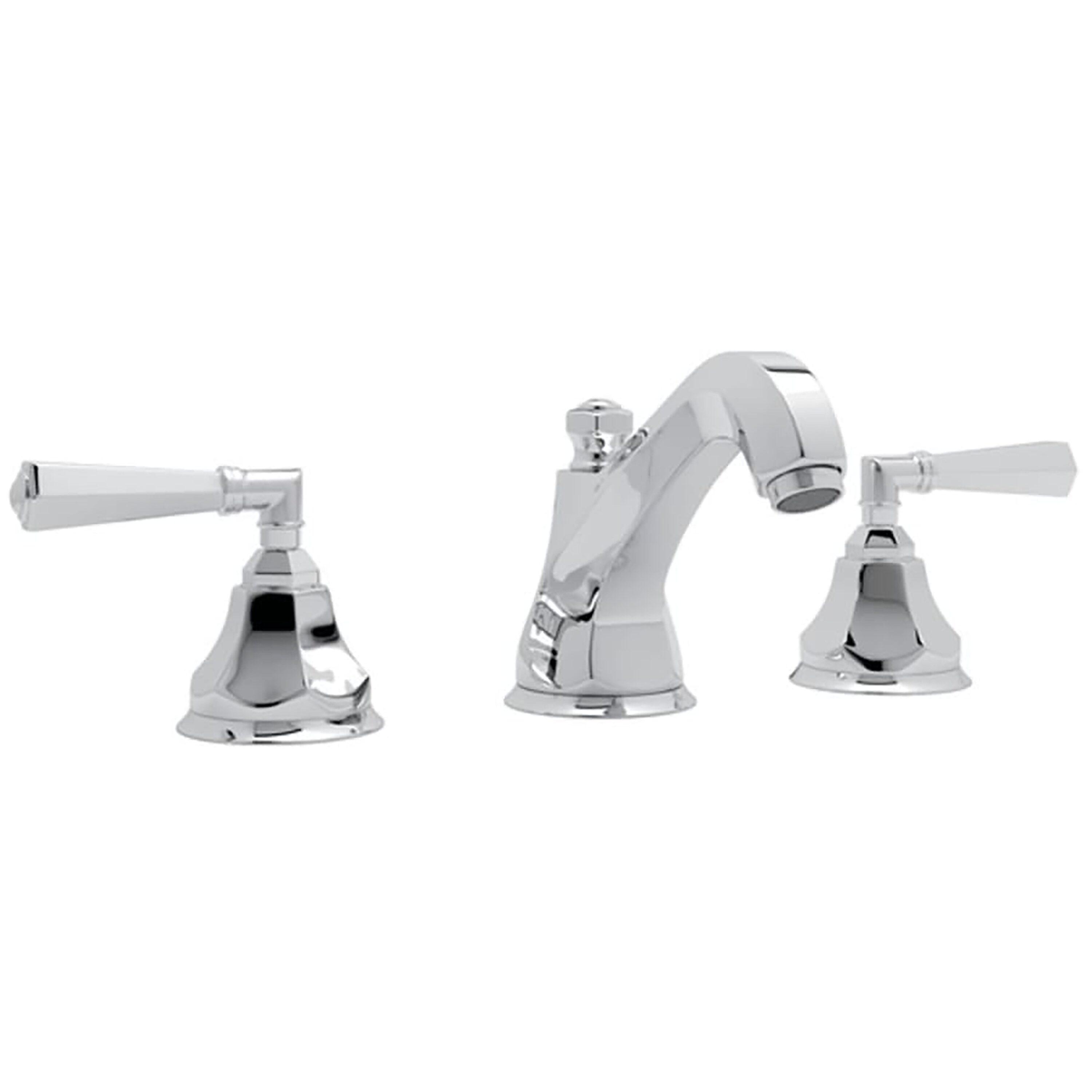 Rohl A1908LMAPC-2 Palladian Widespread Lavatory Faucet With Low Spout