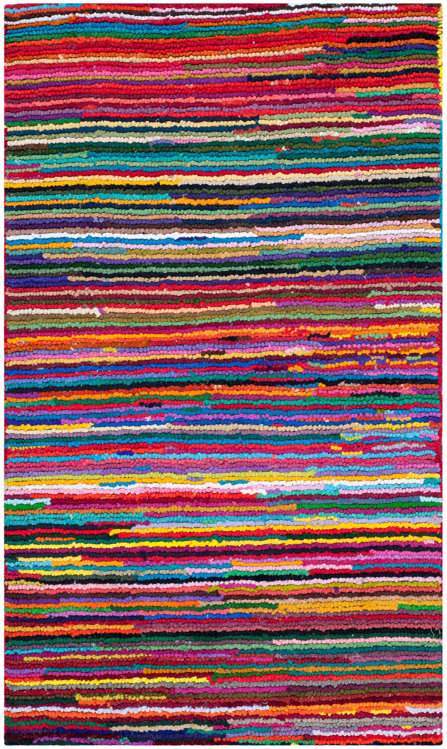 Nantucket NAN142 Hand Tufted Indoor Accent Rug - Pink/Multi - 2'x3' - Safavieh.