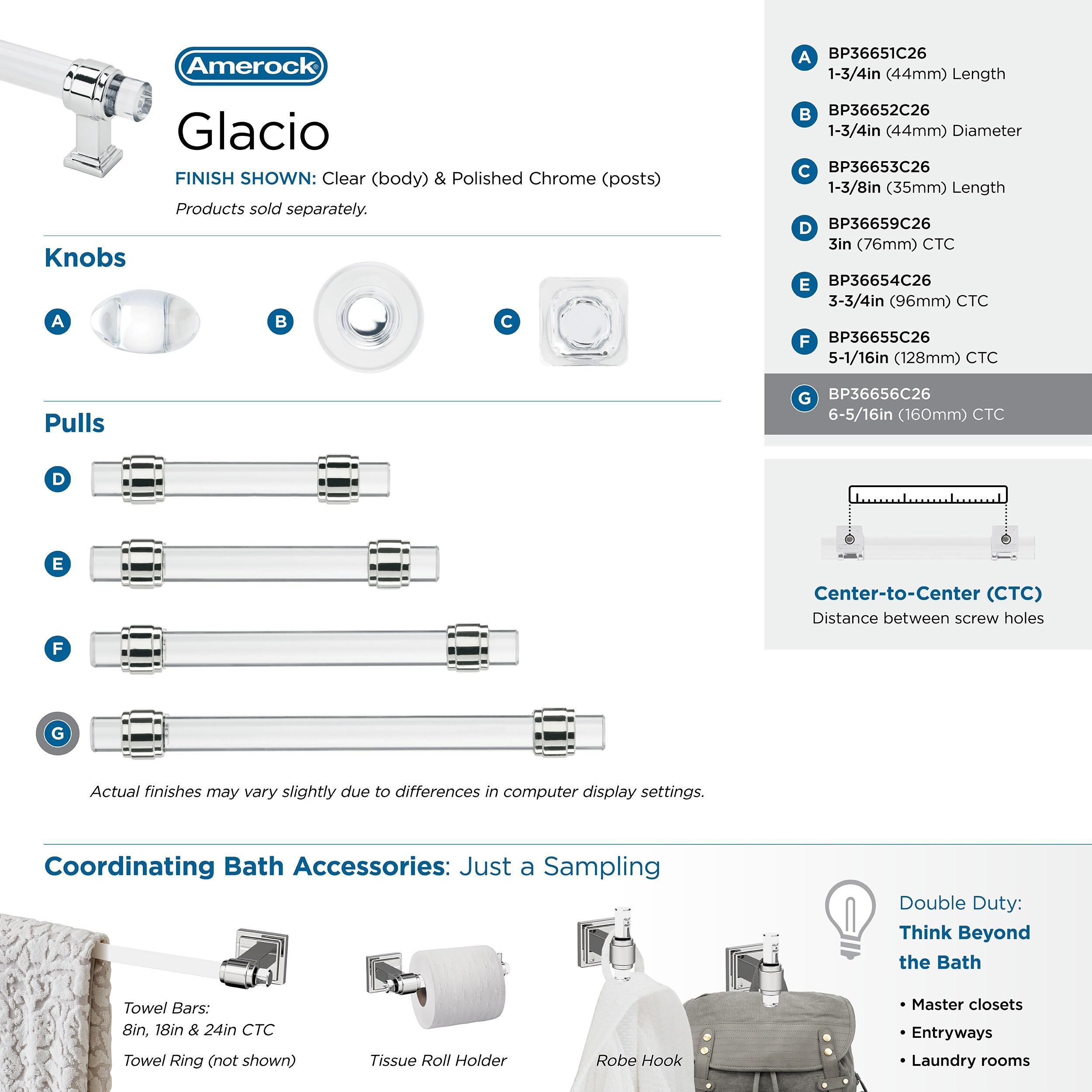 Glacio 6 5/16" Center to Center Bar Pull