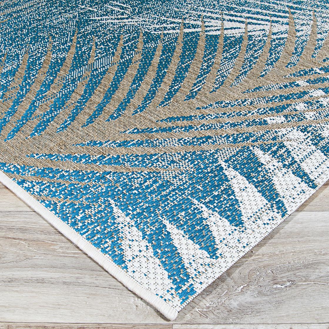 Couristan Monaco Tropical Palms Indoor/Outdoor Area Rug
