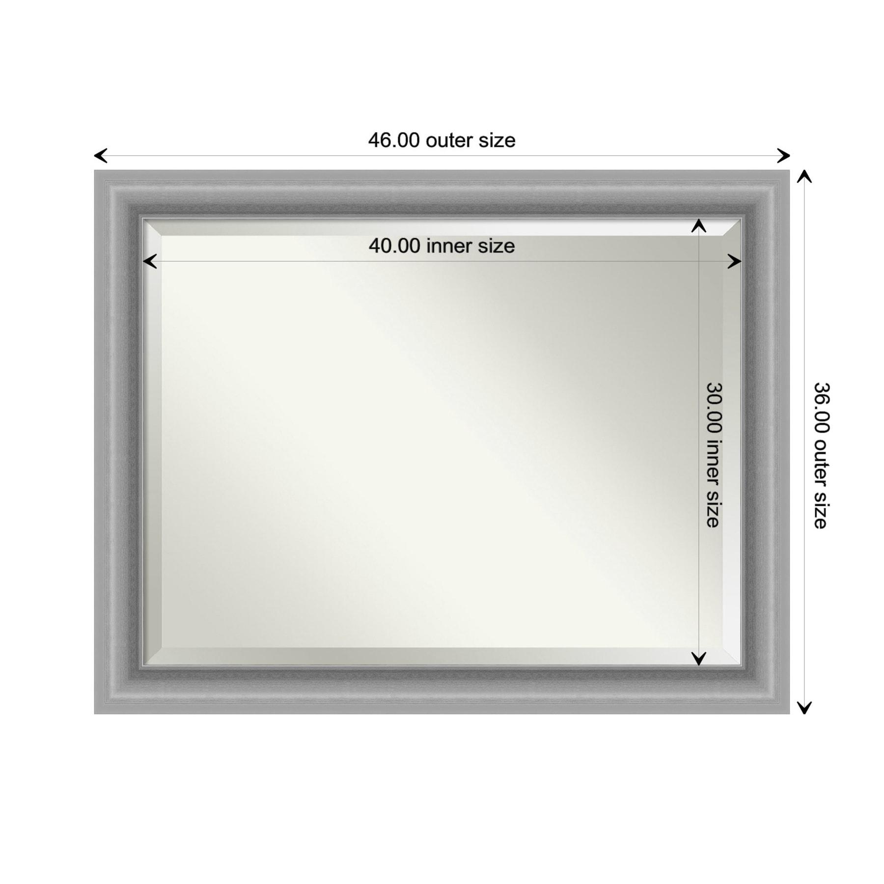 Laurel Foundry Modern Farmhouse® Crowell Flat Wall Mirror
