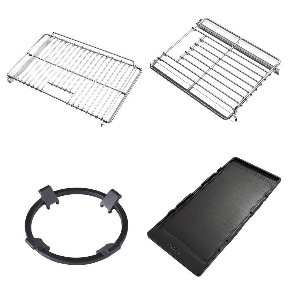 Forno Capriasca 48-inch Dual Fuel Range All Stainless Steel, 8 Brass Burners, 6.58 cu.ft. Double Ovens FFSGS6187-48