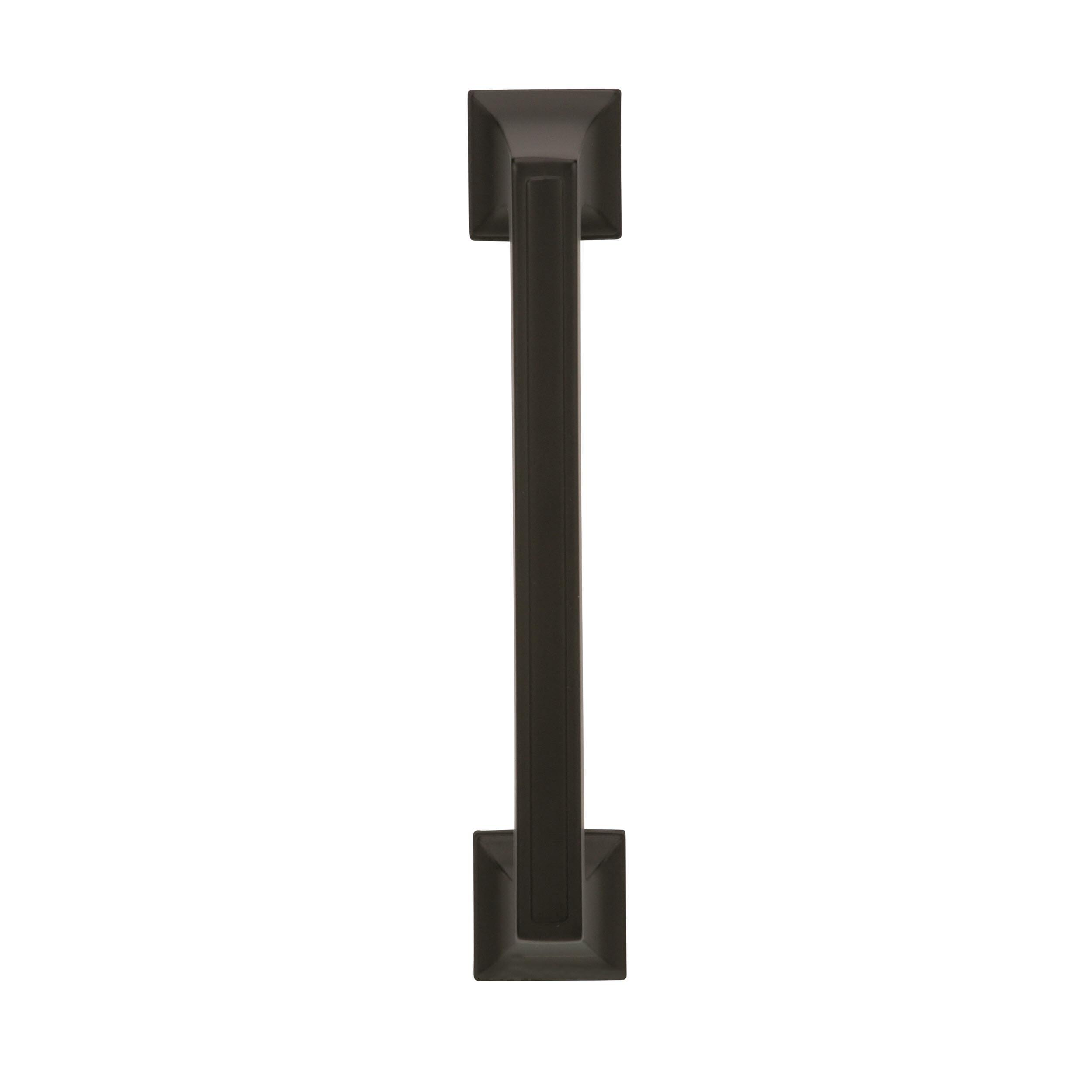 Amerock Mulholland 3-3/4 inch (96mm) Center-to-Center Black Bronze Cabinet Pull