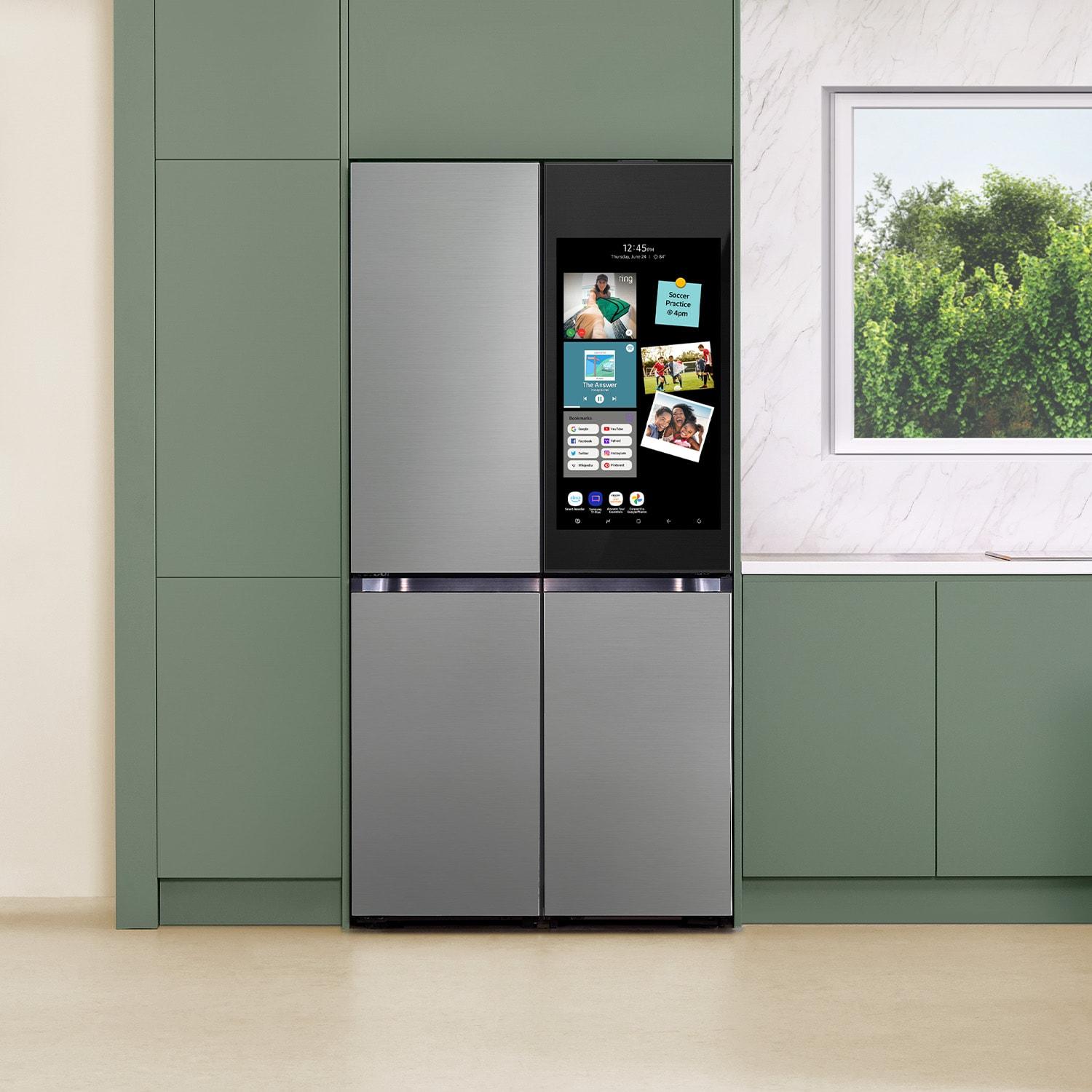 Samsung Bespoke 4-Door Flex Refrigerator 29 cu. ft. in with AI Family Hub+ and AI Vision Inside