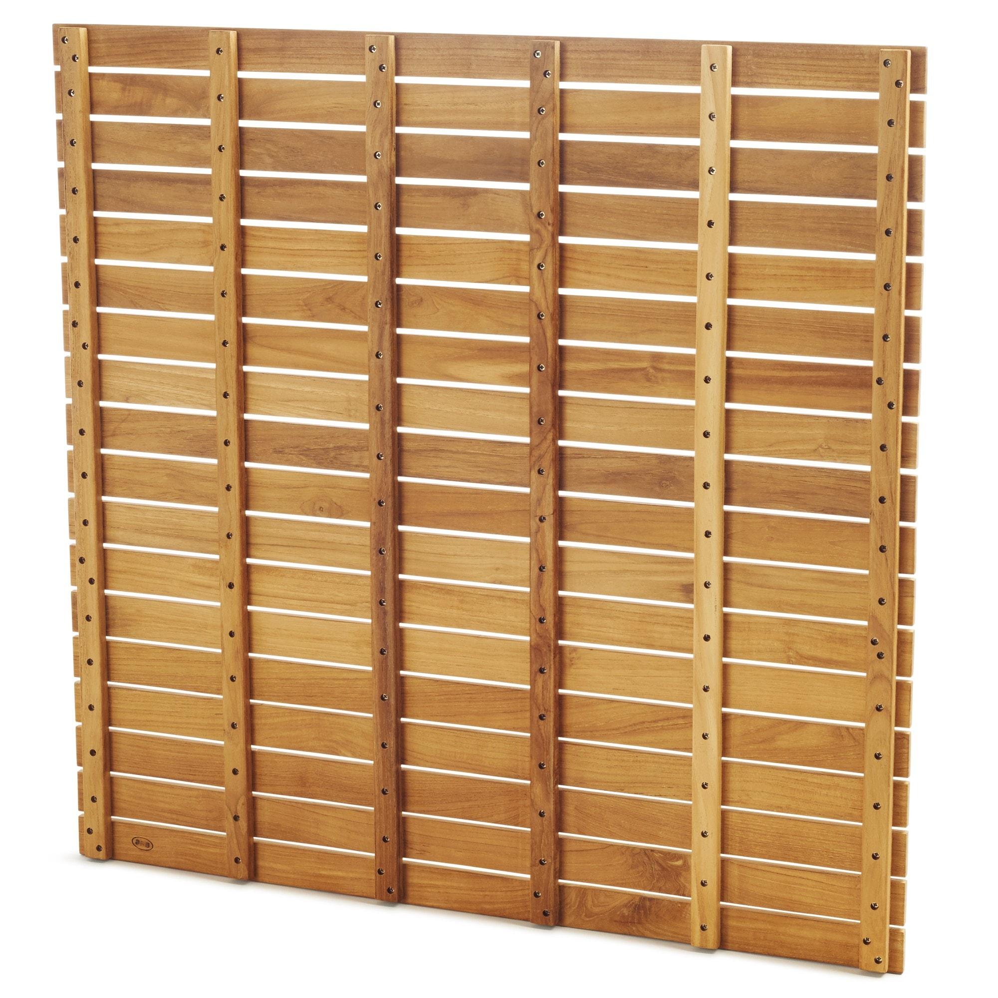 Teak Shower Mat