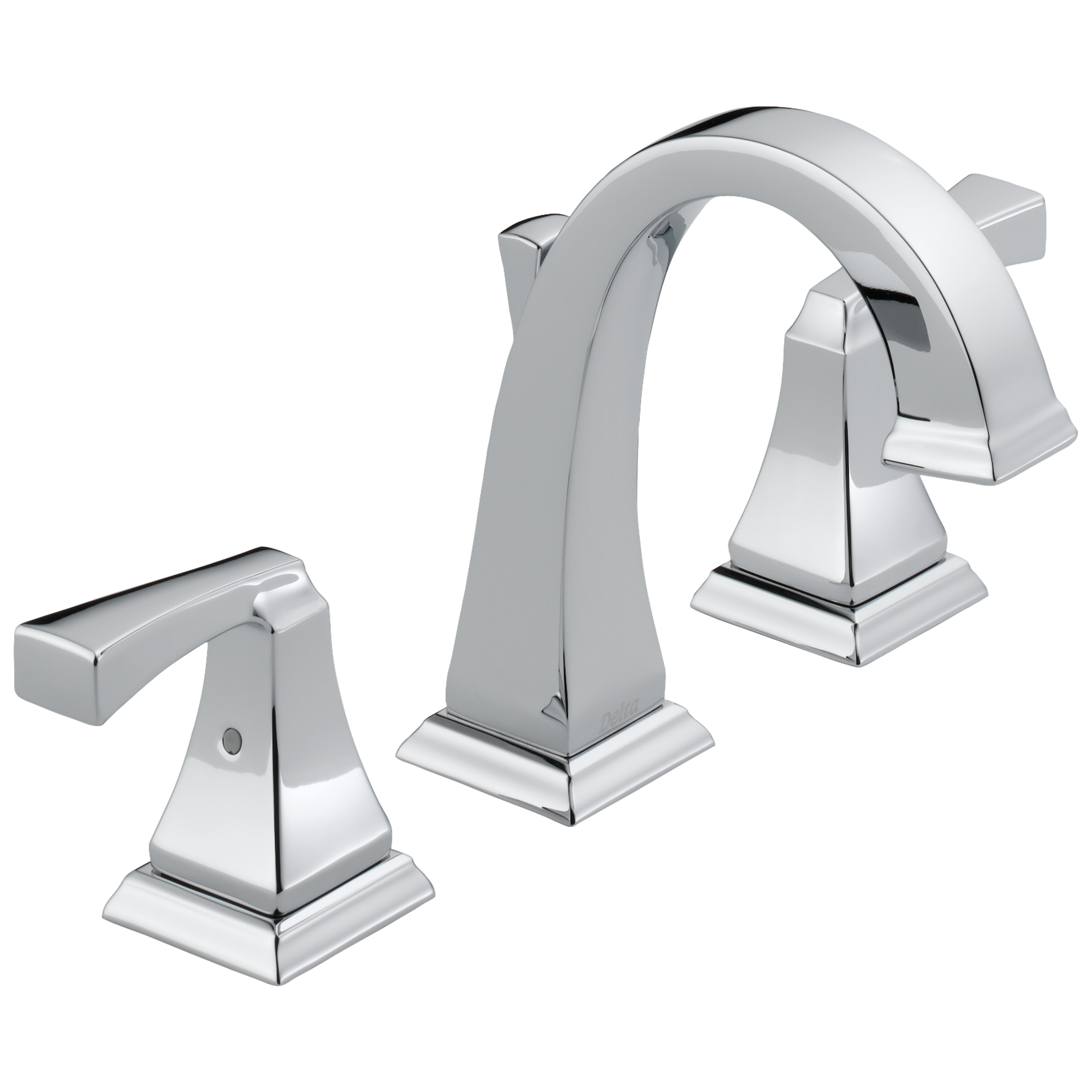 Dryden Widespread Bathroom Faucet 3 Hole, 2-handle Bathroom Sink Faucet with Drain Assembly