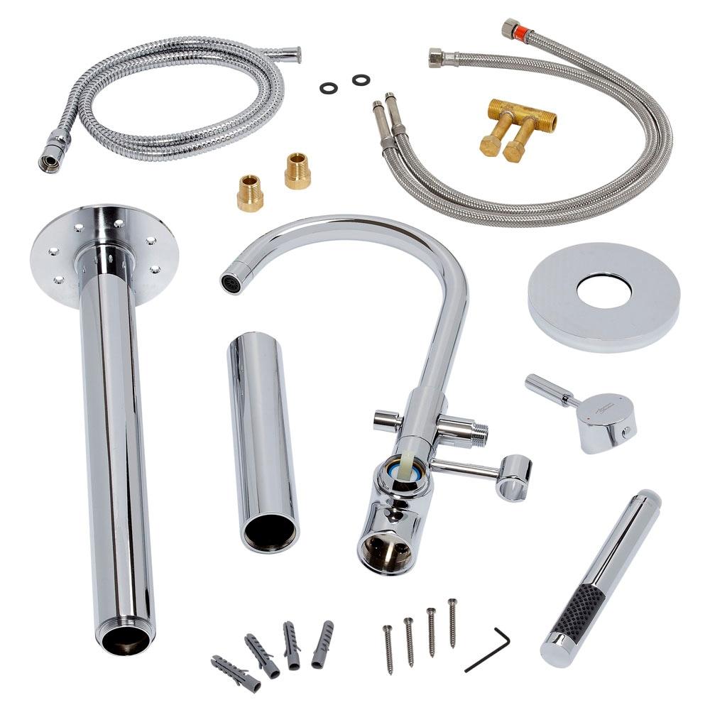 Cadet 1 Handle Freestanding Tub Filler with Diverter